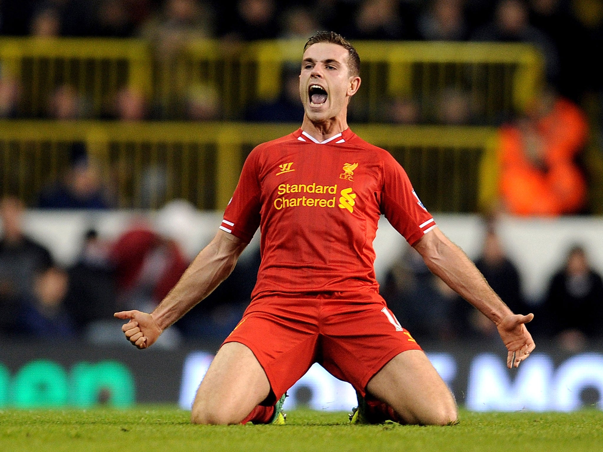 Jordan Henderson has been in impressive form for Liverpool this season