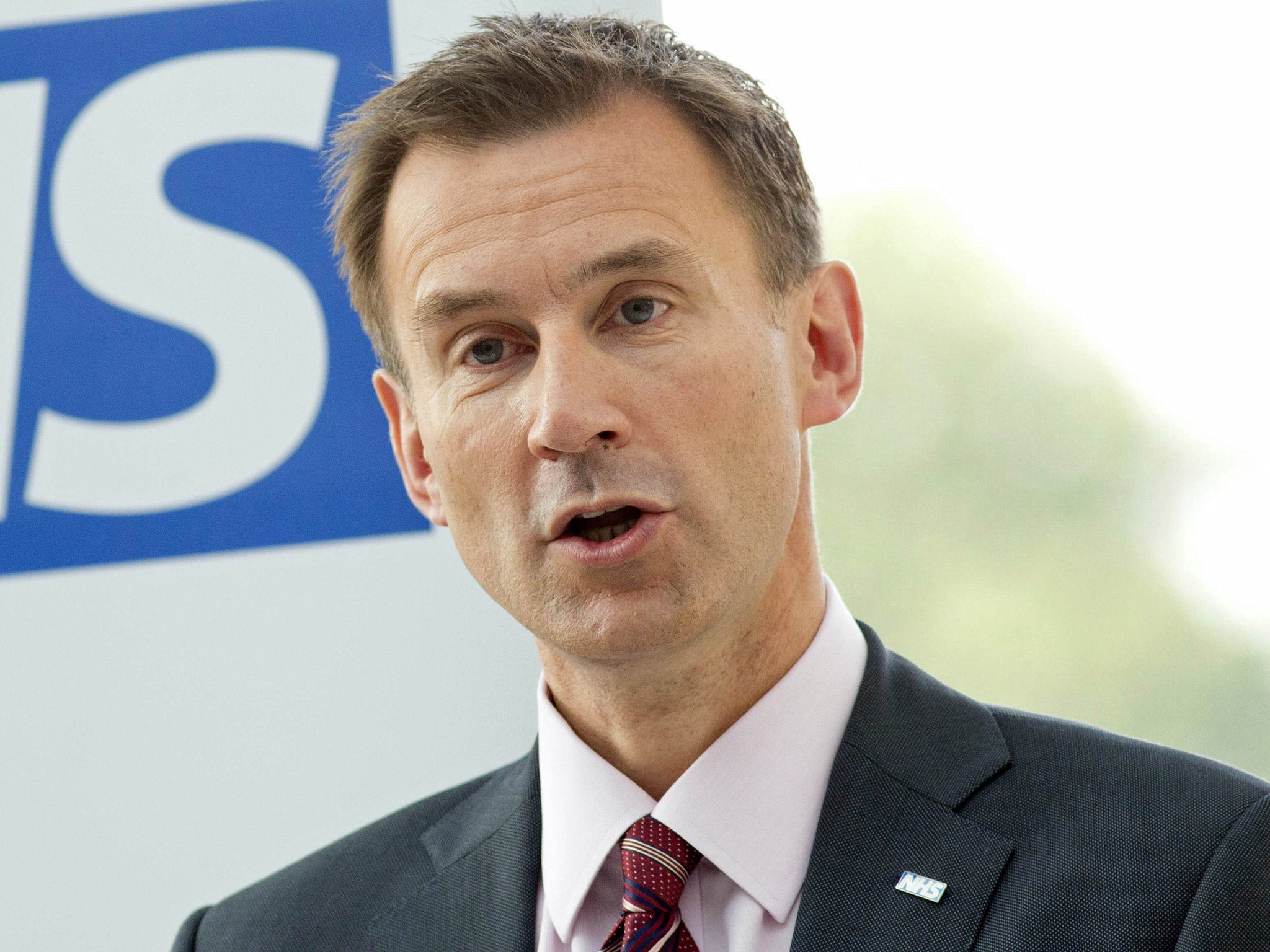 Health Secretary Jeremy Hunt wants the NHS to become 'the safest healthcare system in the world'