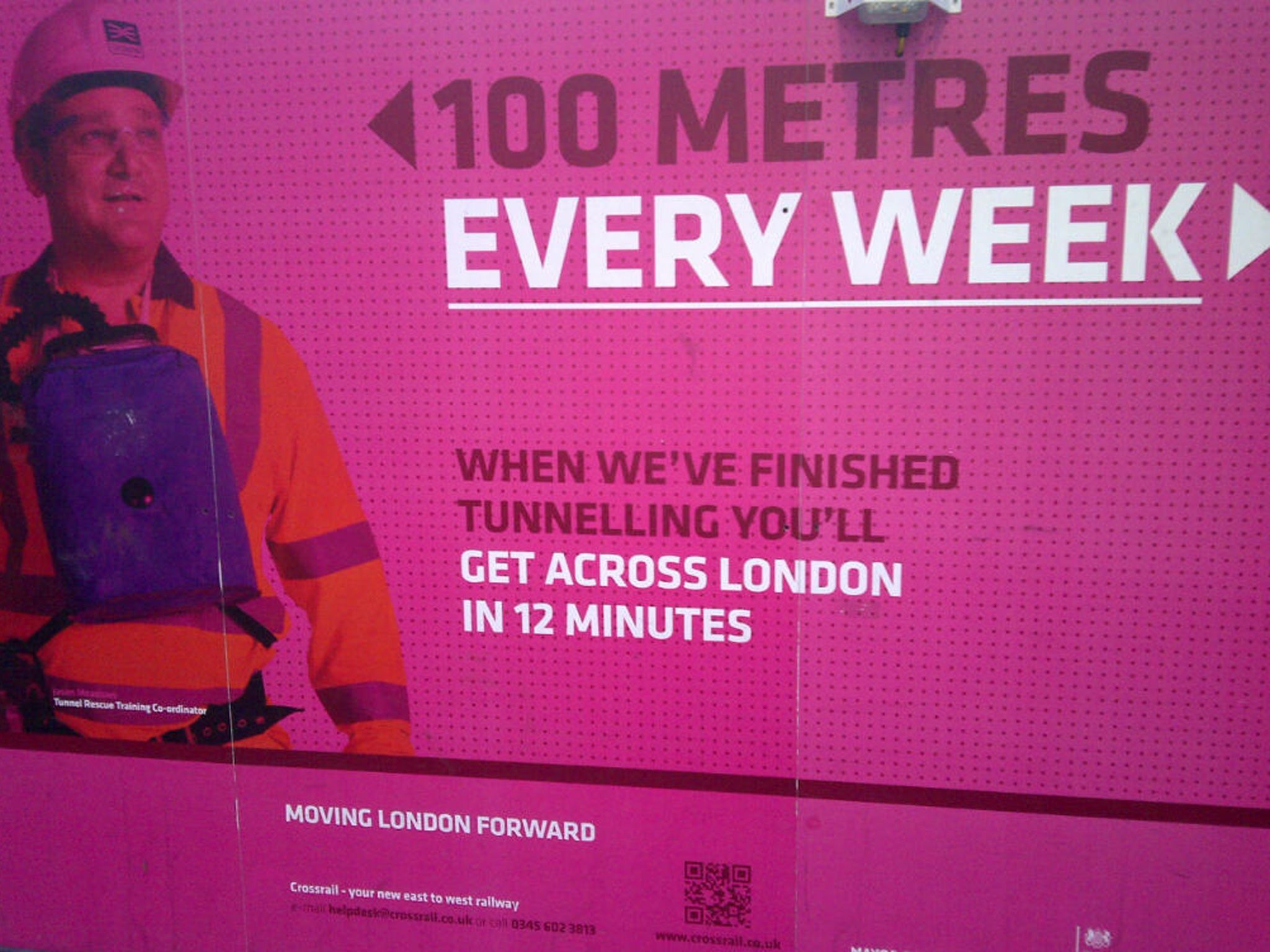 12 minutes across London? It took me 98 minutes - and a bit of shoewear