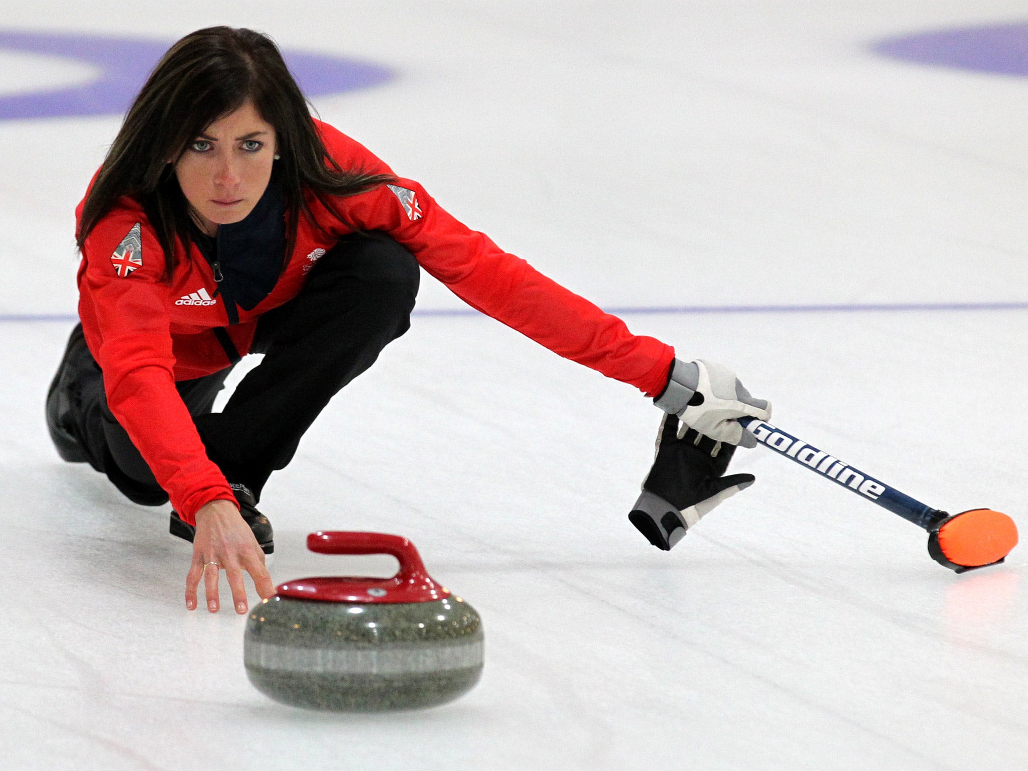 Women’s curling skip Eve Muirhead