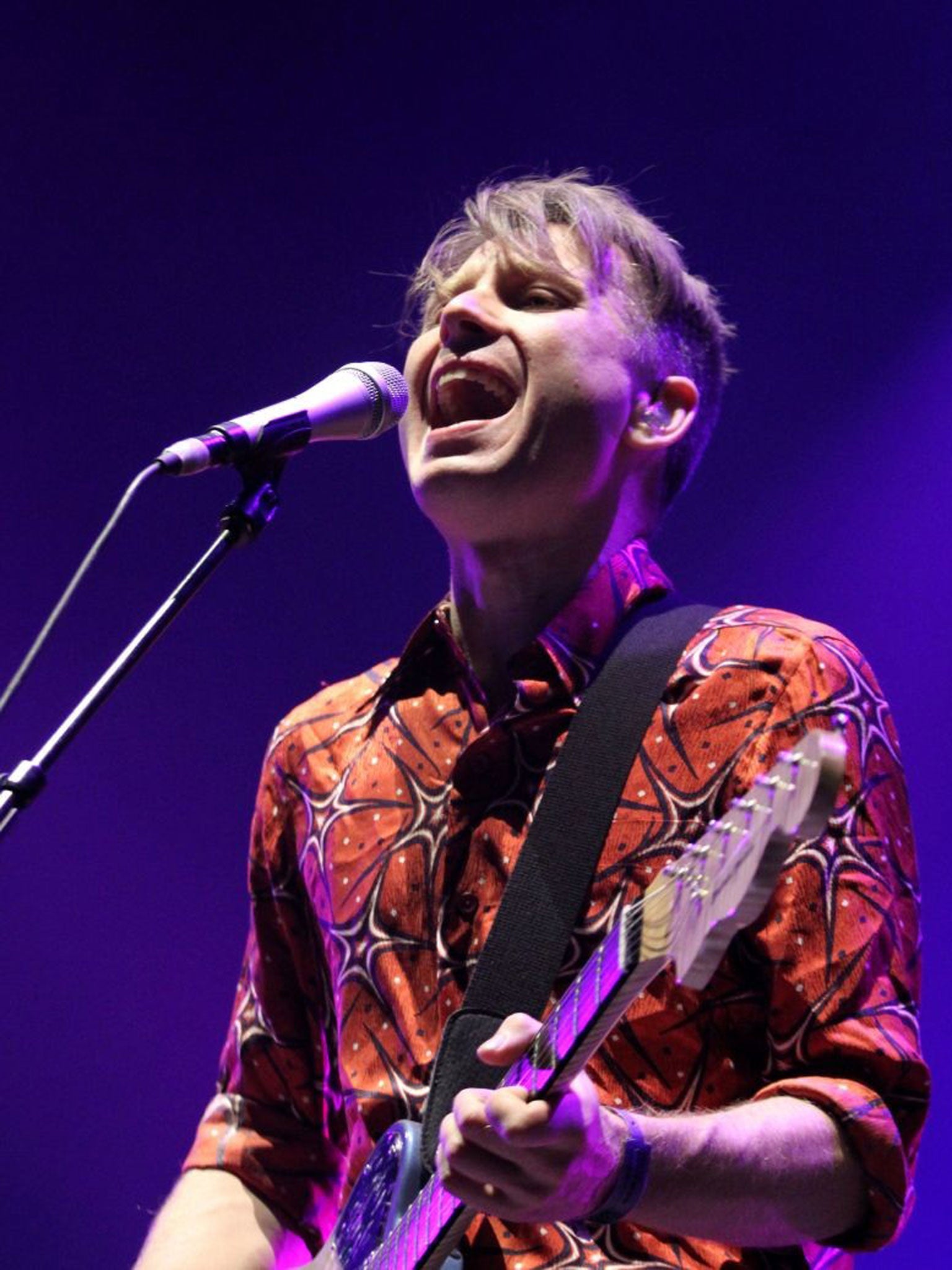 In tune: Franz Ferdinand frontman Alex Kapranos