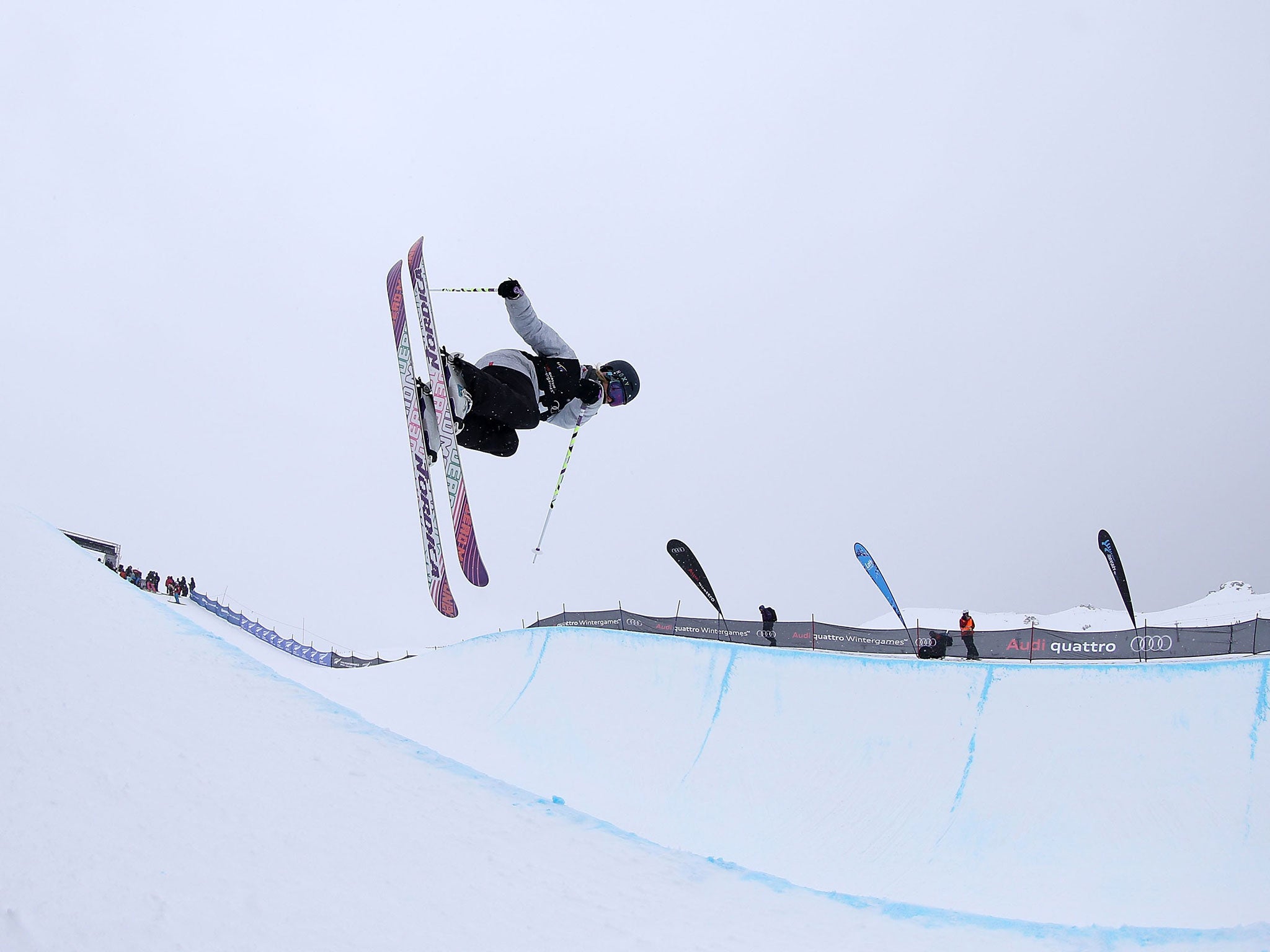 UK Olympic team member Rowan Cheshire competing in New Zealand last year