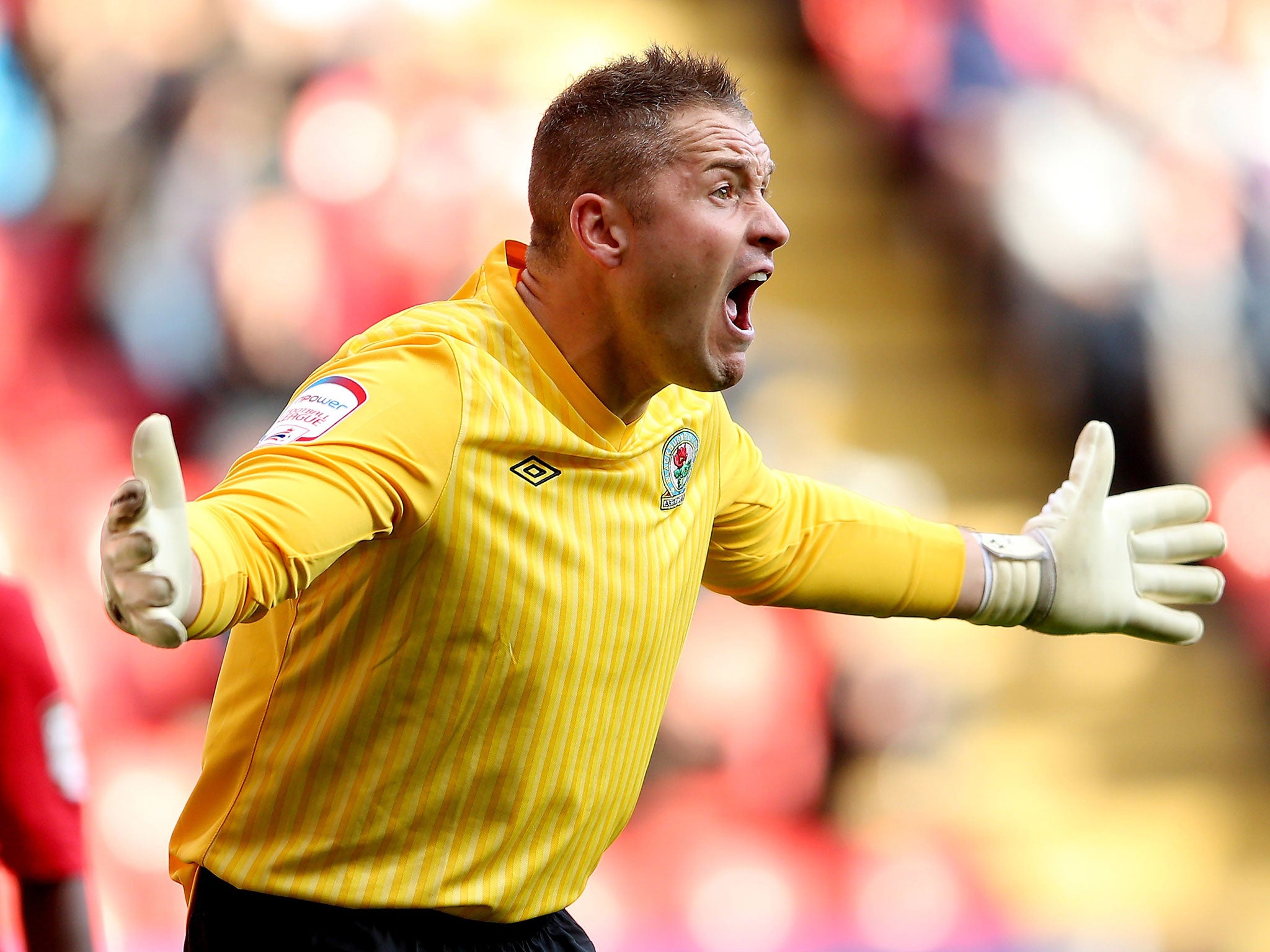 Paul Robinson returned to action against Manchester City in January after 13 months out