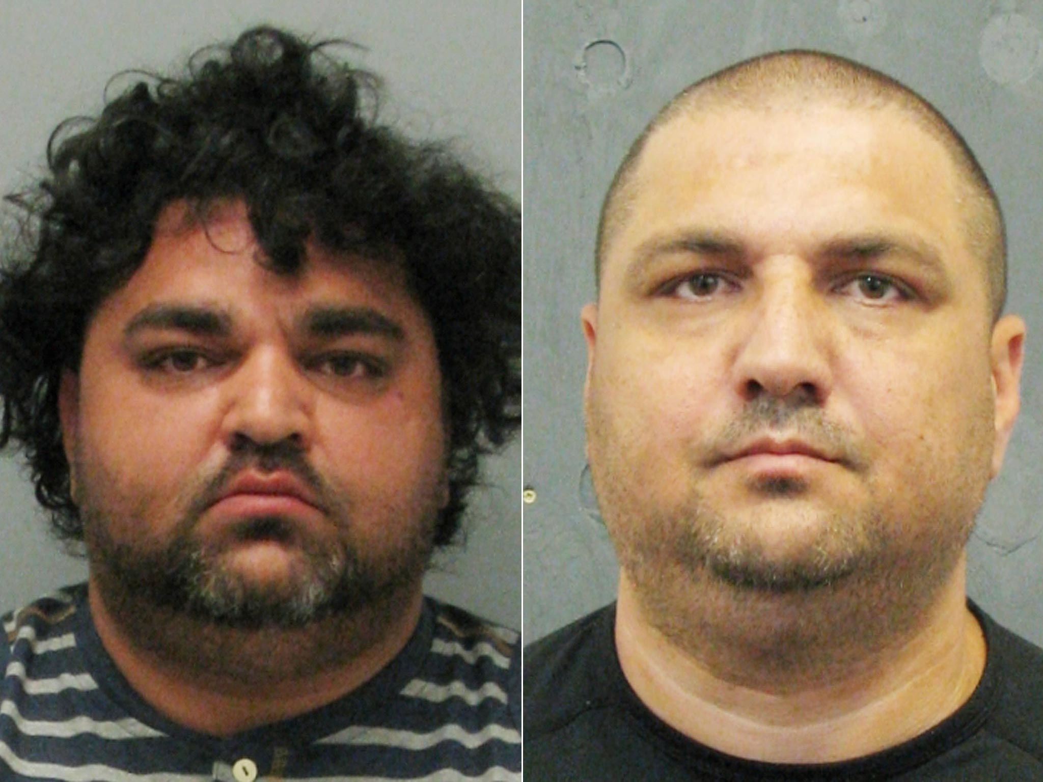 Brothers Igor Marcin (left) and Marek Marcin were sentenced at Derby Crown Court