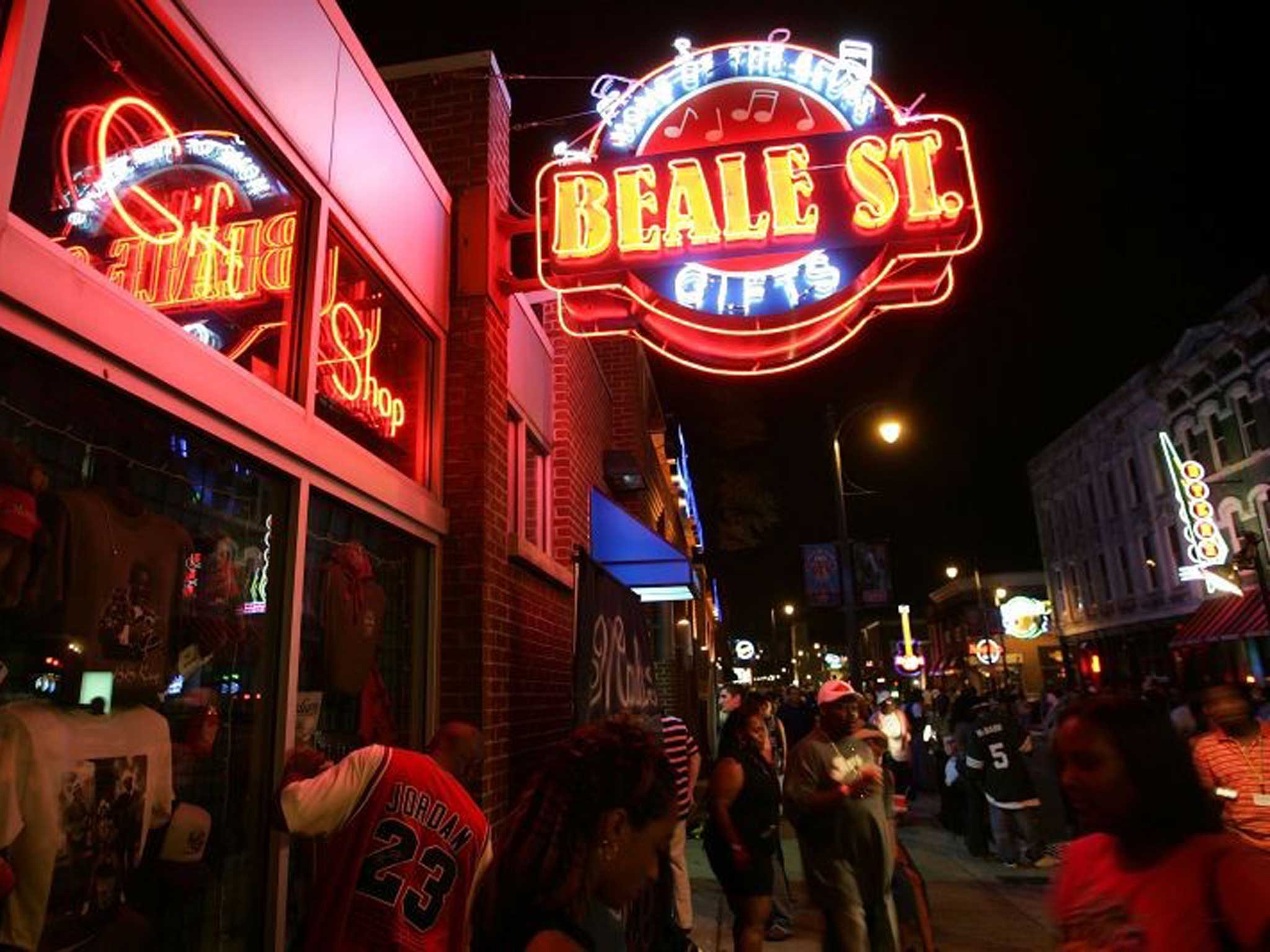 Walking in Memphis: Neon-lit Beale Street first attracted musicians 150 years ago