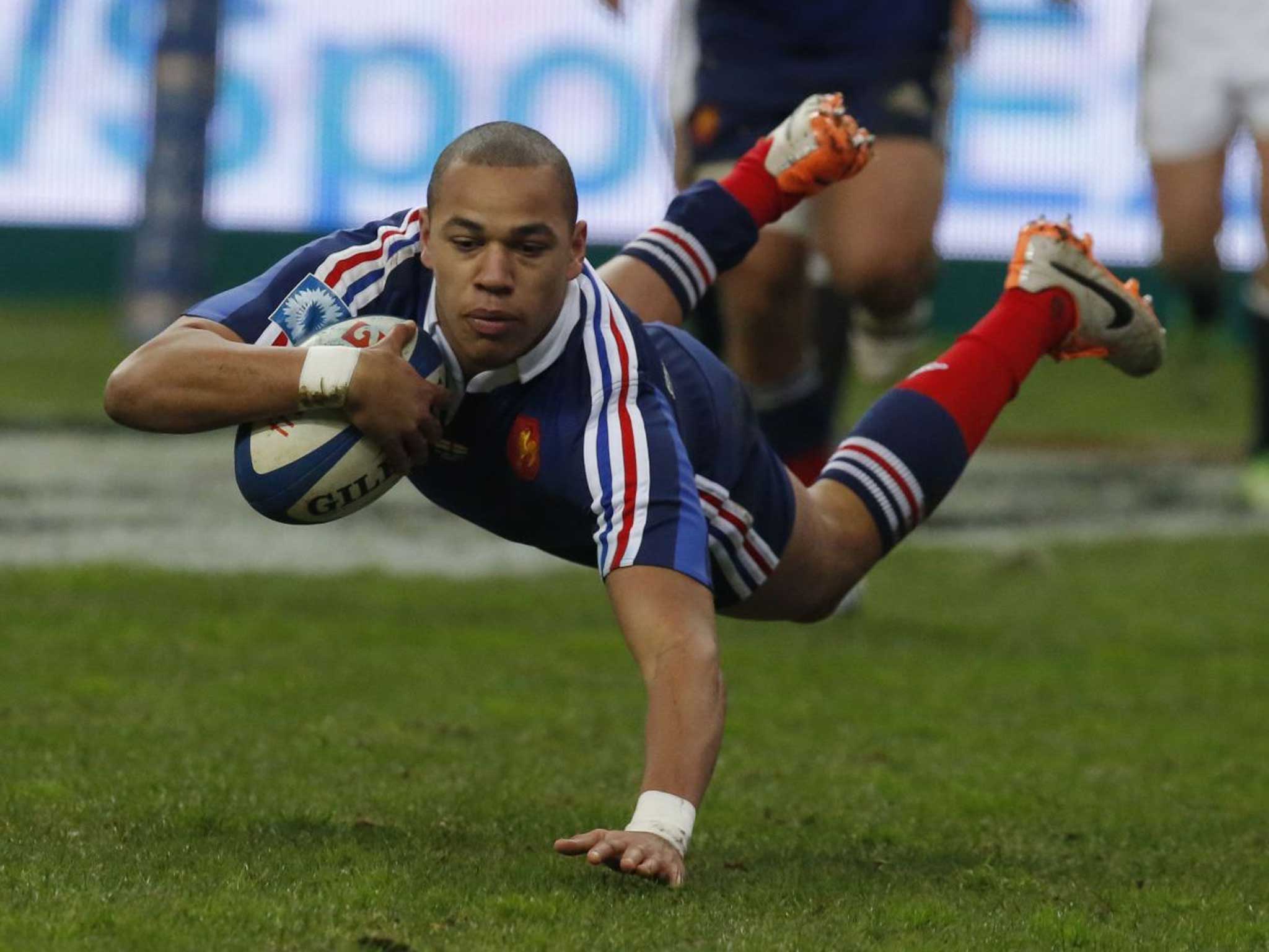 France flyer: Last week Fickou finished off a delightful 13-man move with a spectacular dive over the line