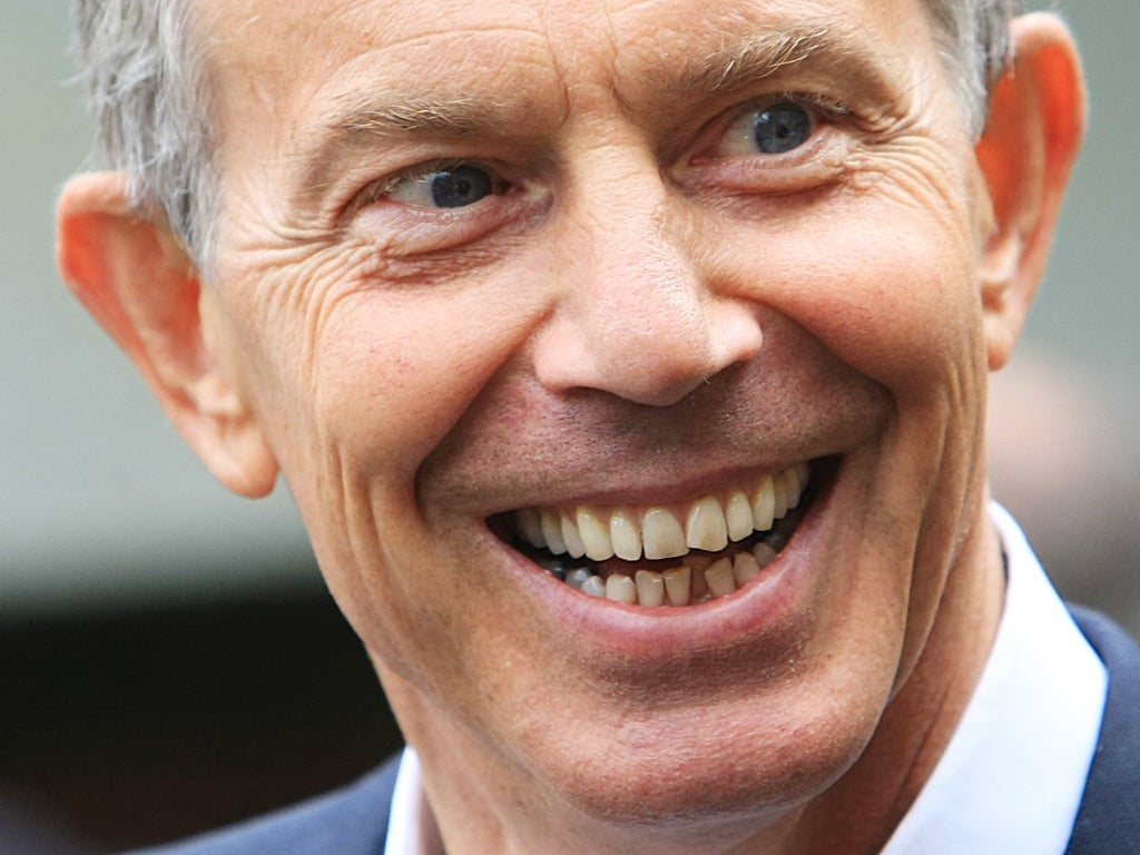 Former Prime Minister Tony Blair