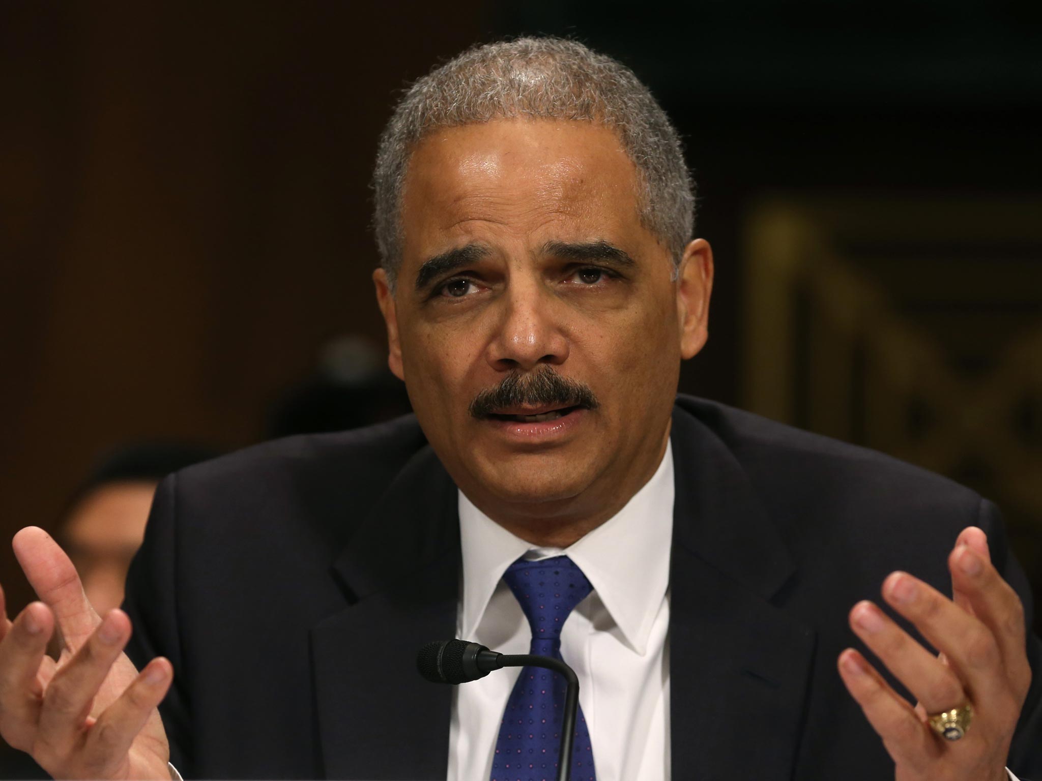 Former Attorney General Eric Holder