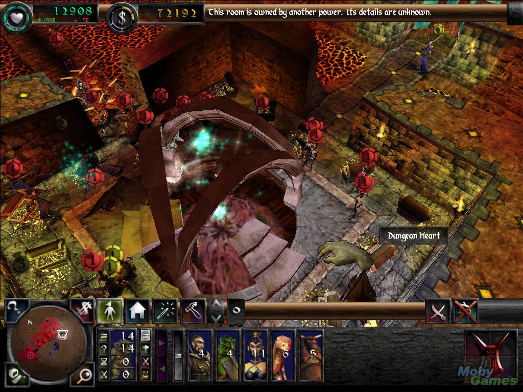 Dungeon Keerp (1997) and its 1999 sequel (pictured) were popular titles that introduced many gamers to strategy titles.