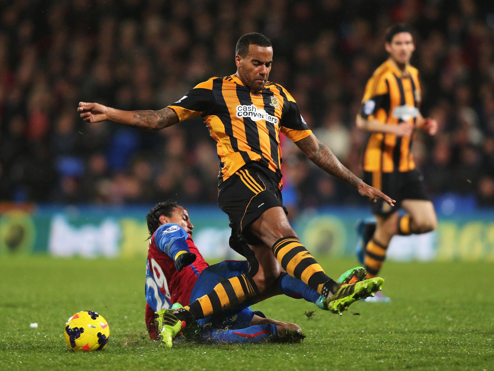 Hull midfielder Tom Huddlestone could make a late run for a place in
England’s squad for the World Cup