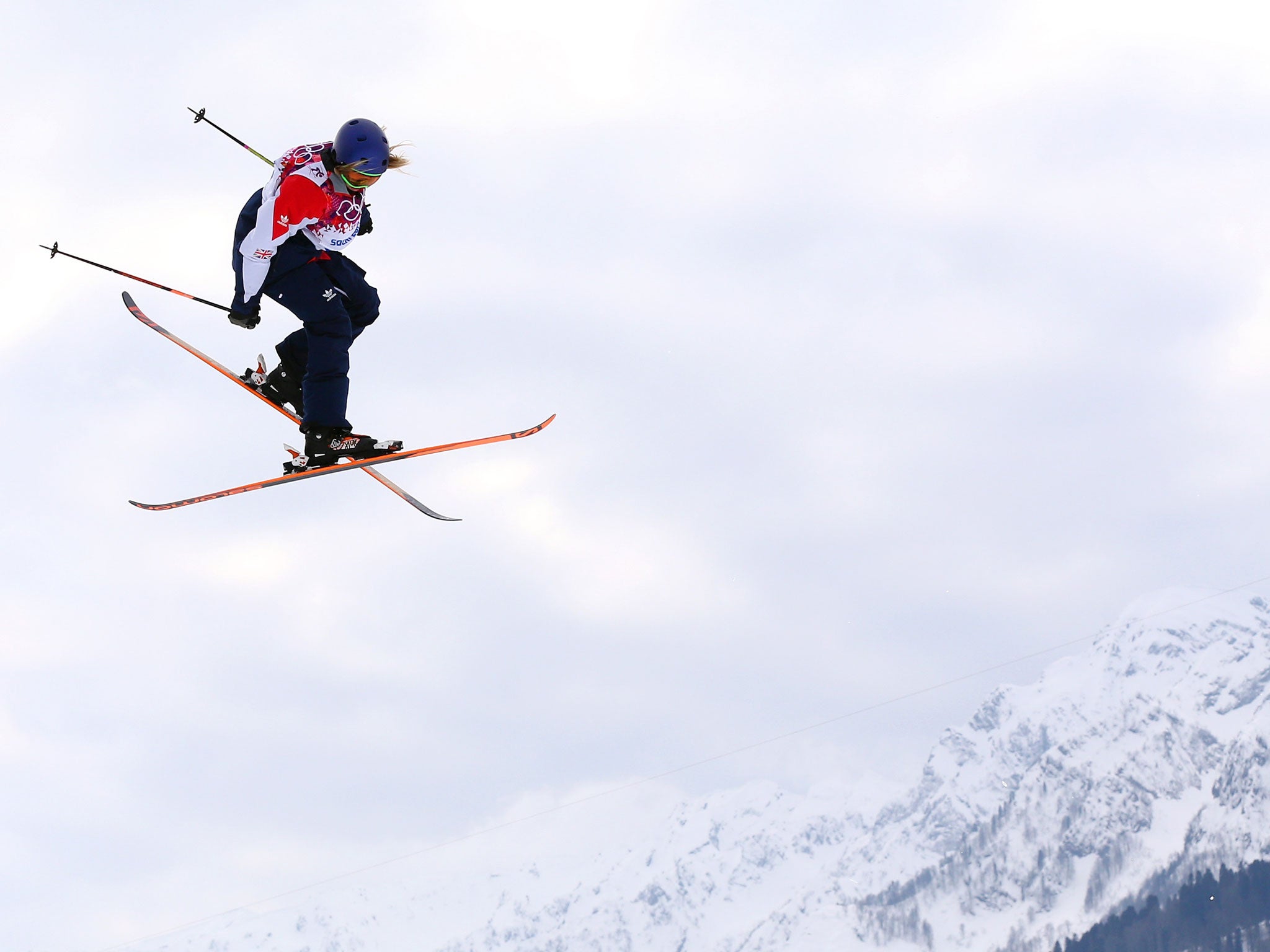 Katie Summerhayes qualified for the ski slopestyle final with two solid runs