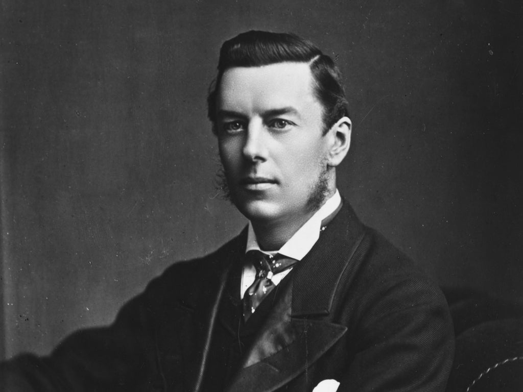 1877: English statesman the Right Honourable Joseph Chamberlain (1836 - 1914).