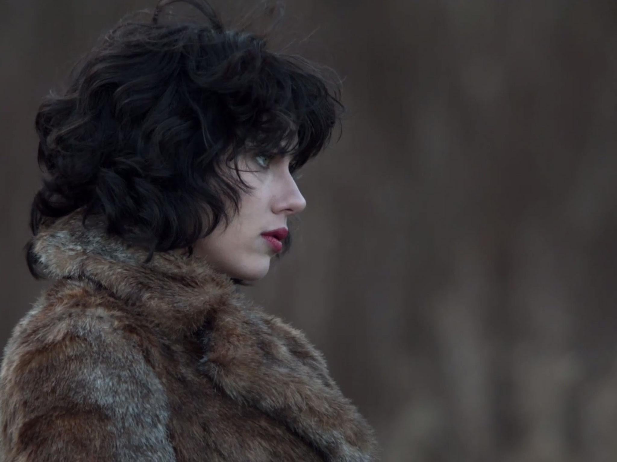 Scarlett Johansson as femme fatale alien Laura in Under the Skin