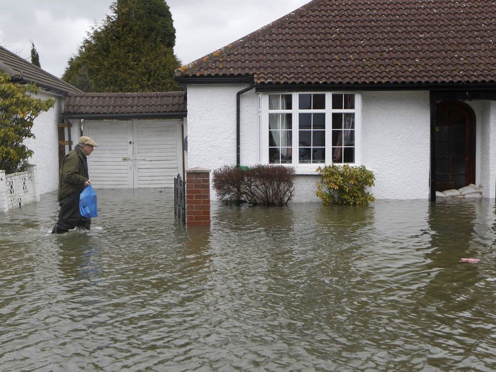 Hundreds of homes in Egham and along the River Thames have experienced severe flooding