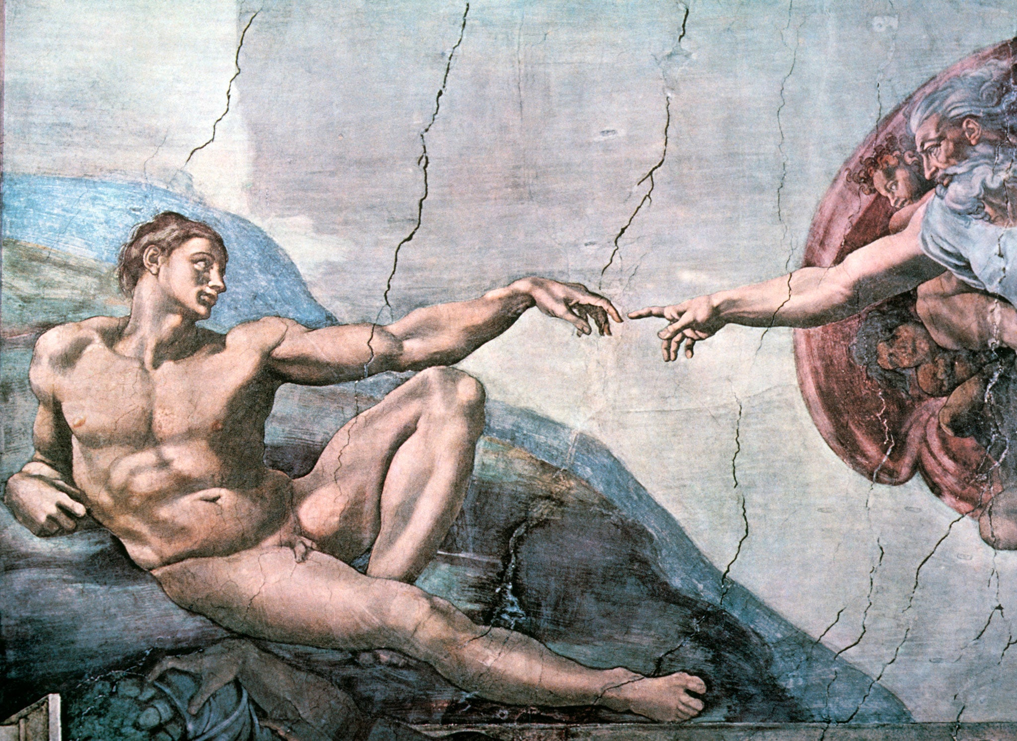 Finger on the pulse: Michelangelo's 'God Creates Adam'