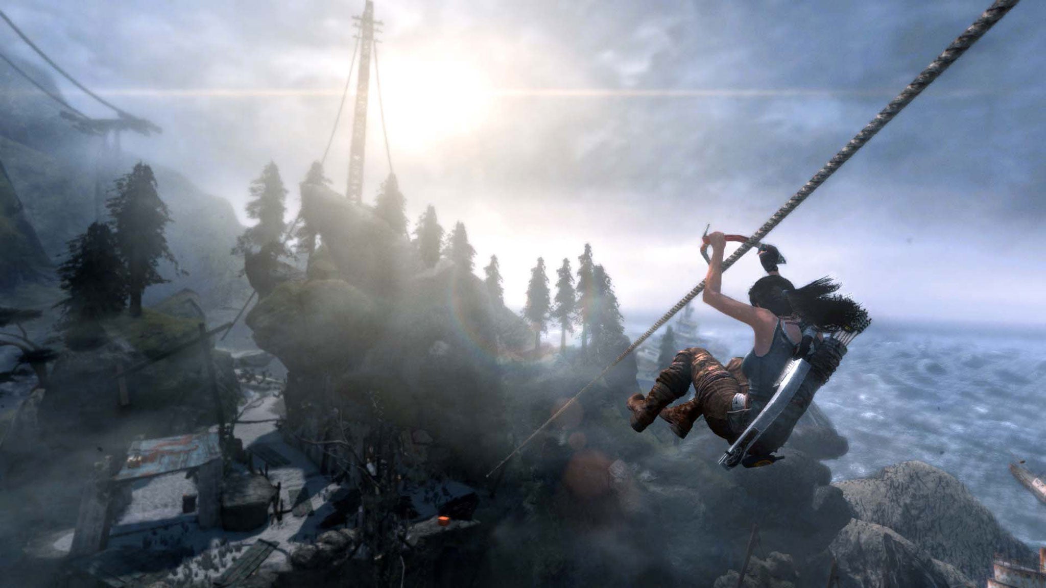 Tomb Raider: Definitive Edition is a graphically enhanced version of last year's excellent release