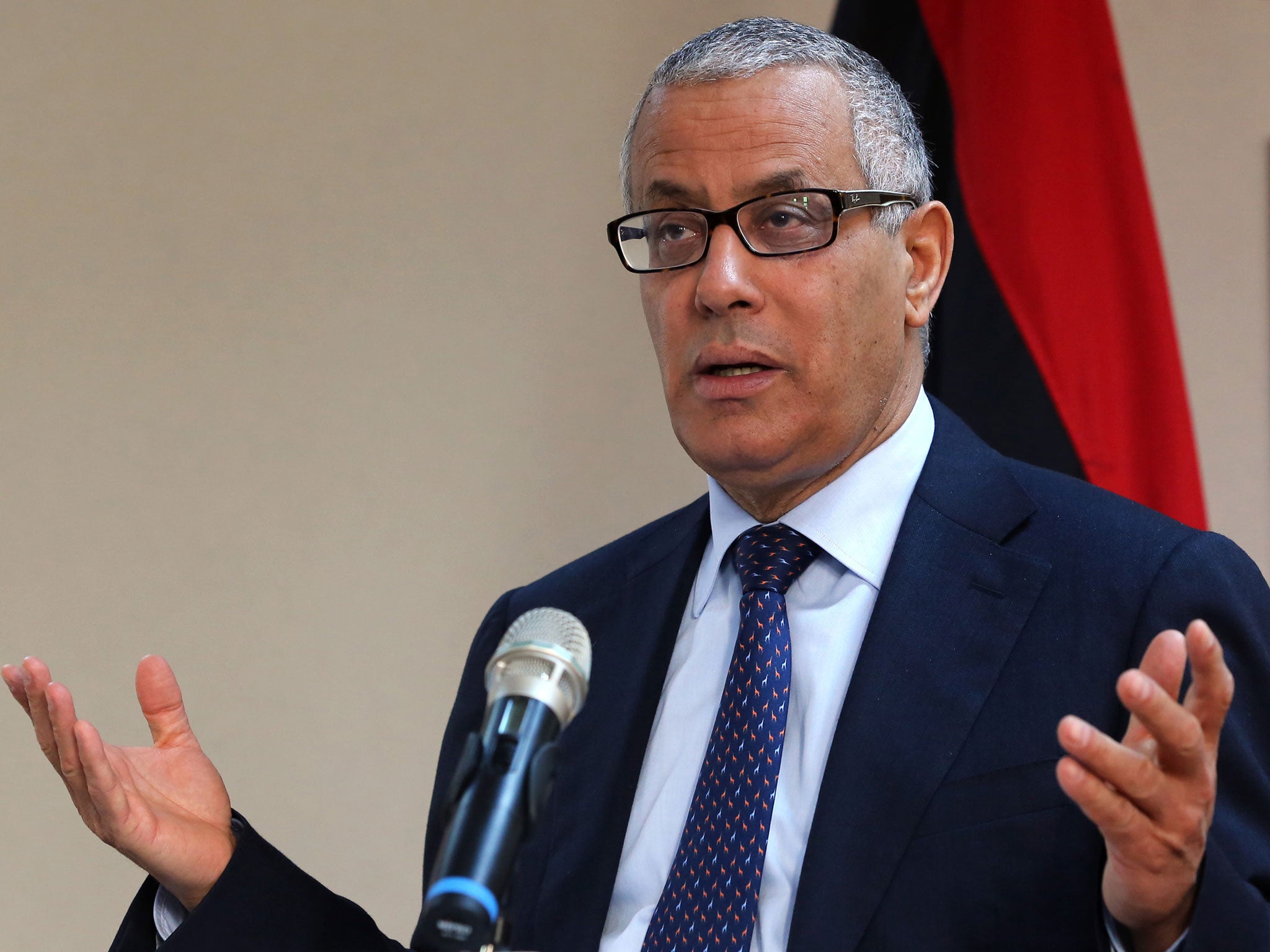 Libya's former Prime Minister Ali Zeidan warned that Isis would reach the Mediterranean