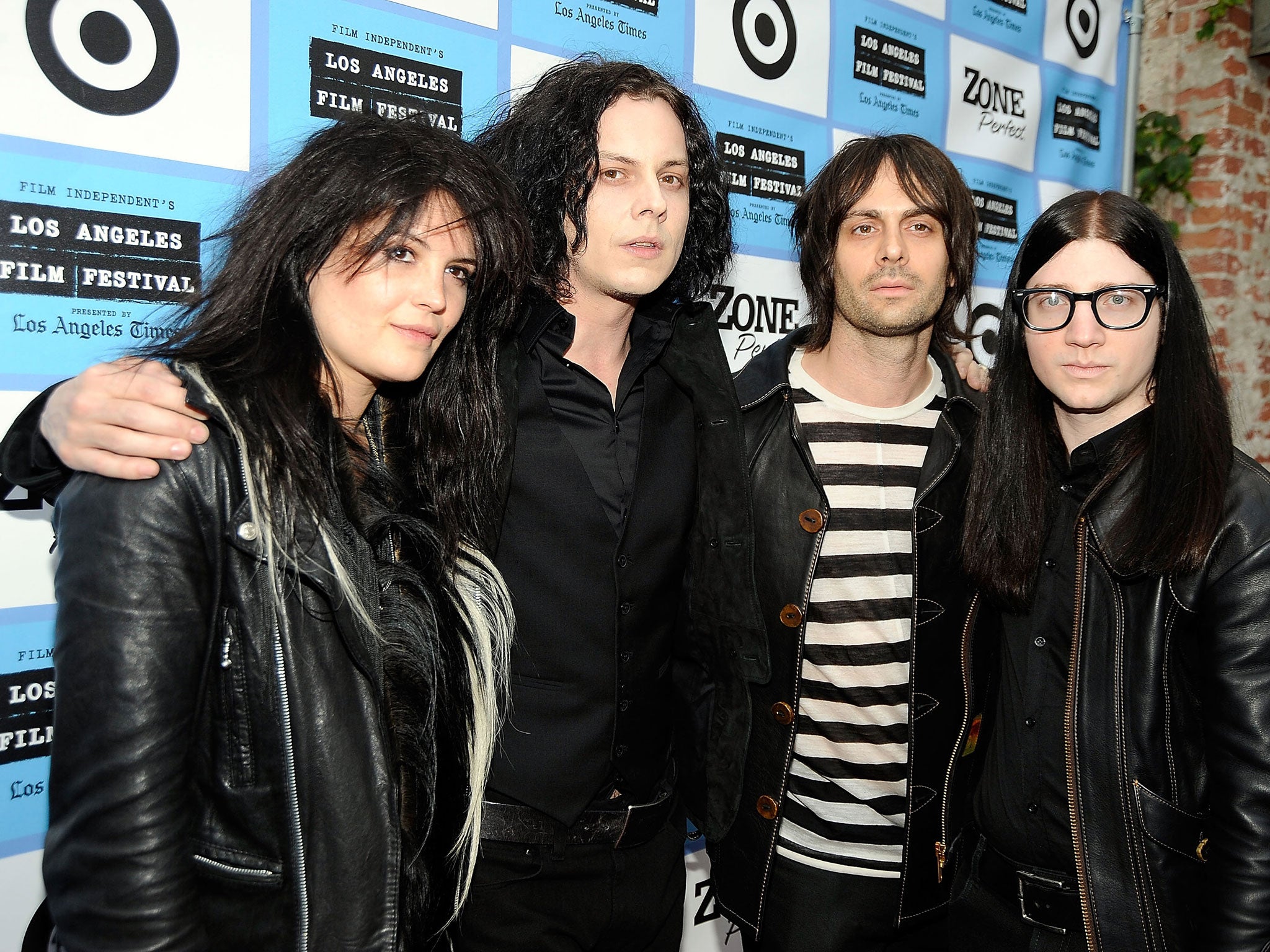 The Dead Weather; Jack White, second left