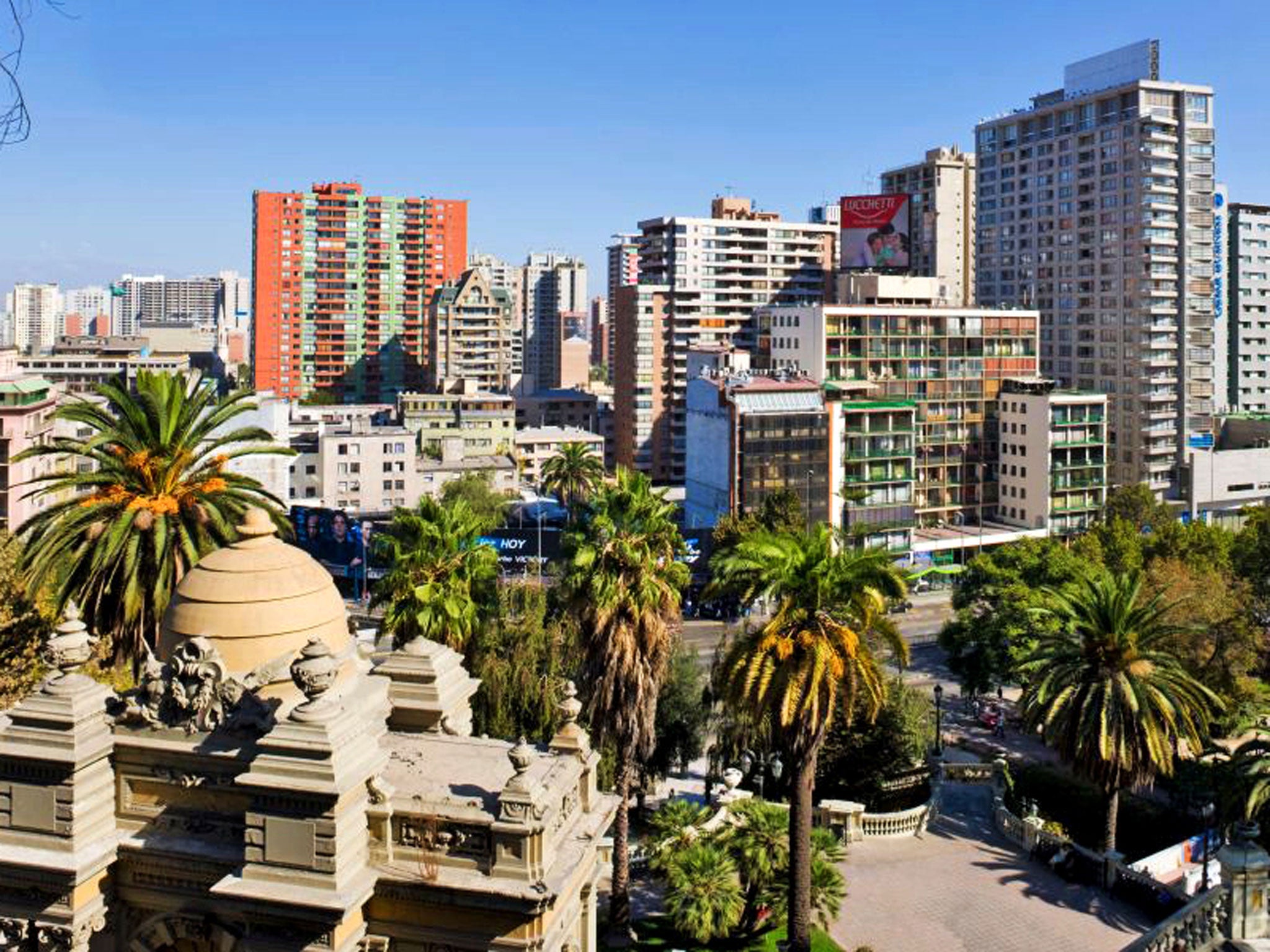 Tall order: Cerro Santa Lucia and the high-rise city