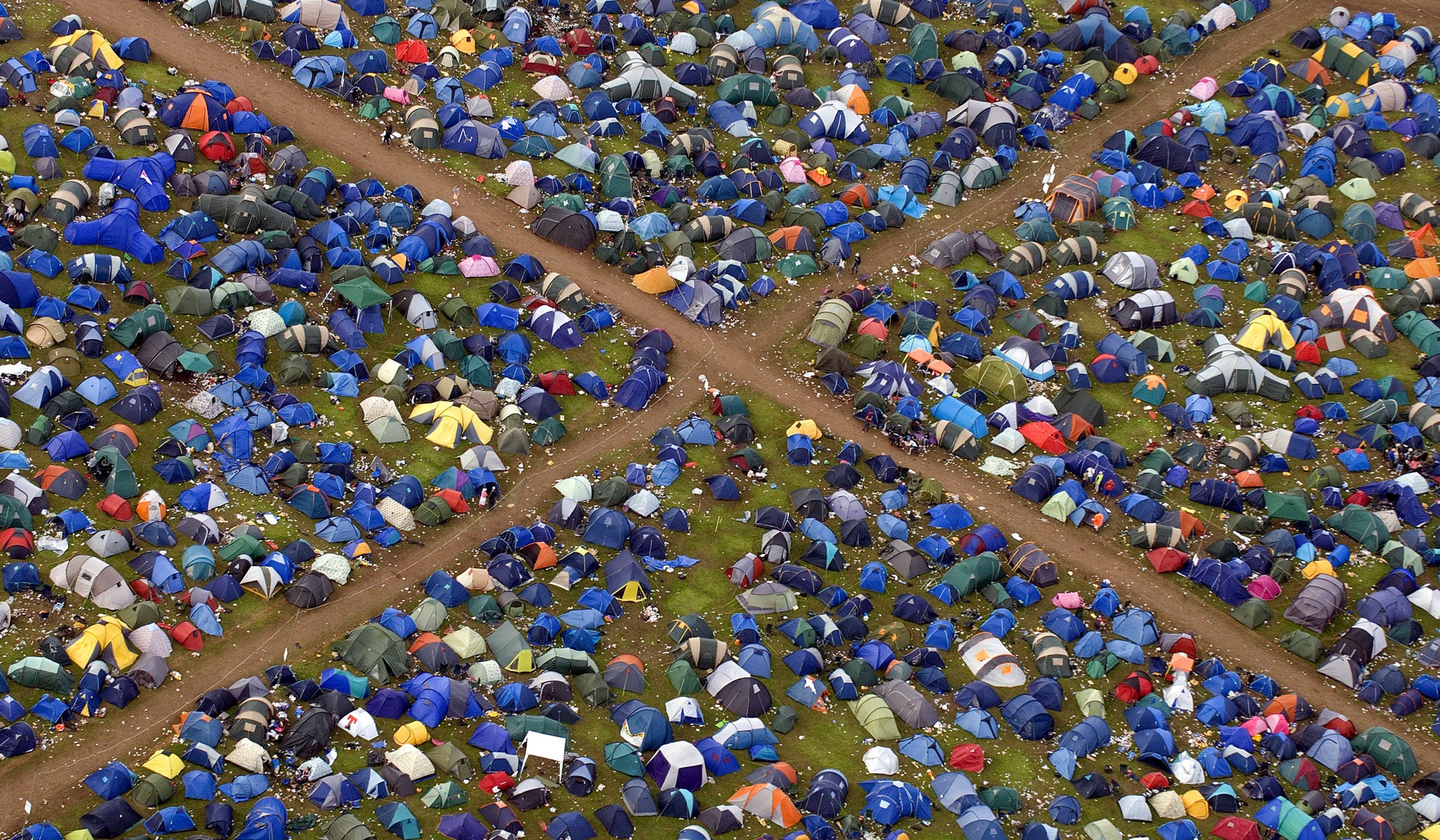 Scotland's T in the Park Festival in 2007