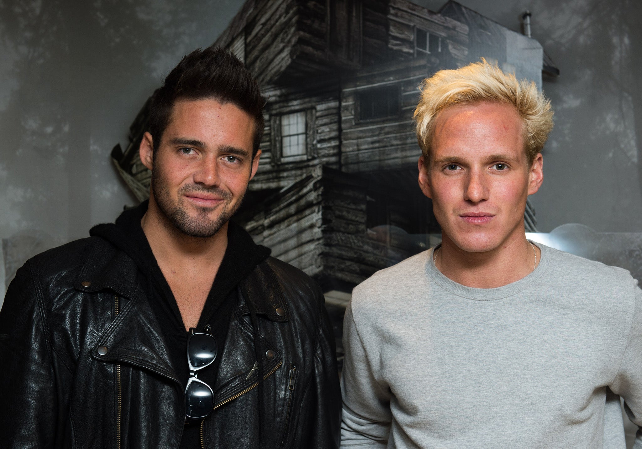 Jamie Laing (right) is one of four celebrities who will live with families struggling to get by on the new show