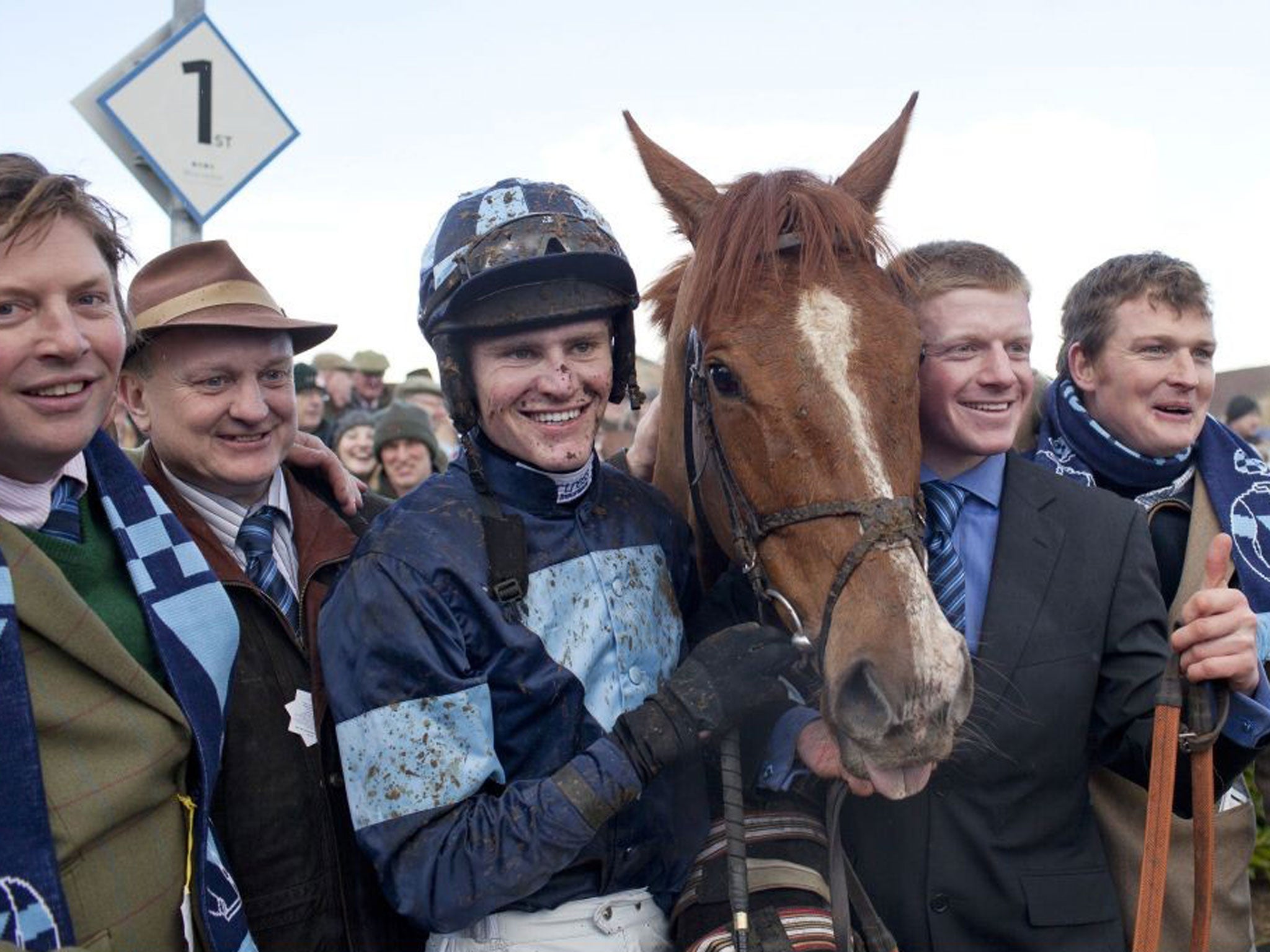 Meet and greet: Melodic Rendezvous and jockey Nick Scholfield return victorious at Wincanton