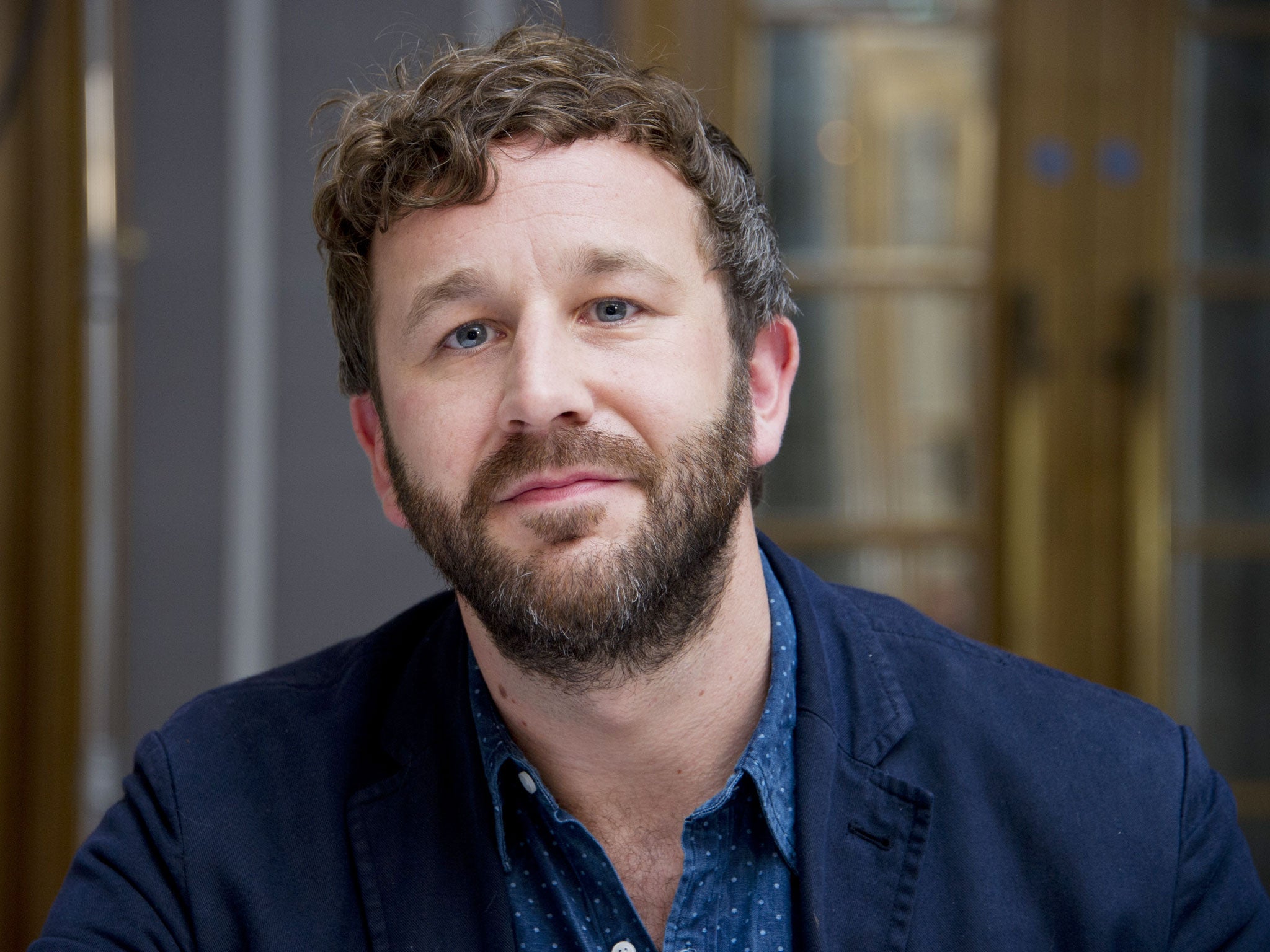 True blue: Chris O'Dowd