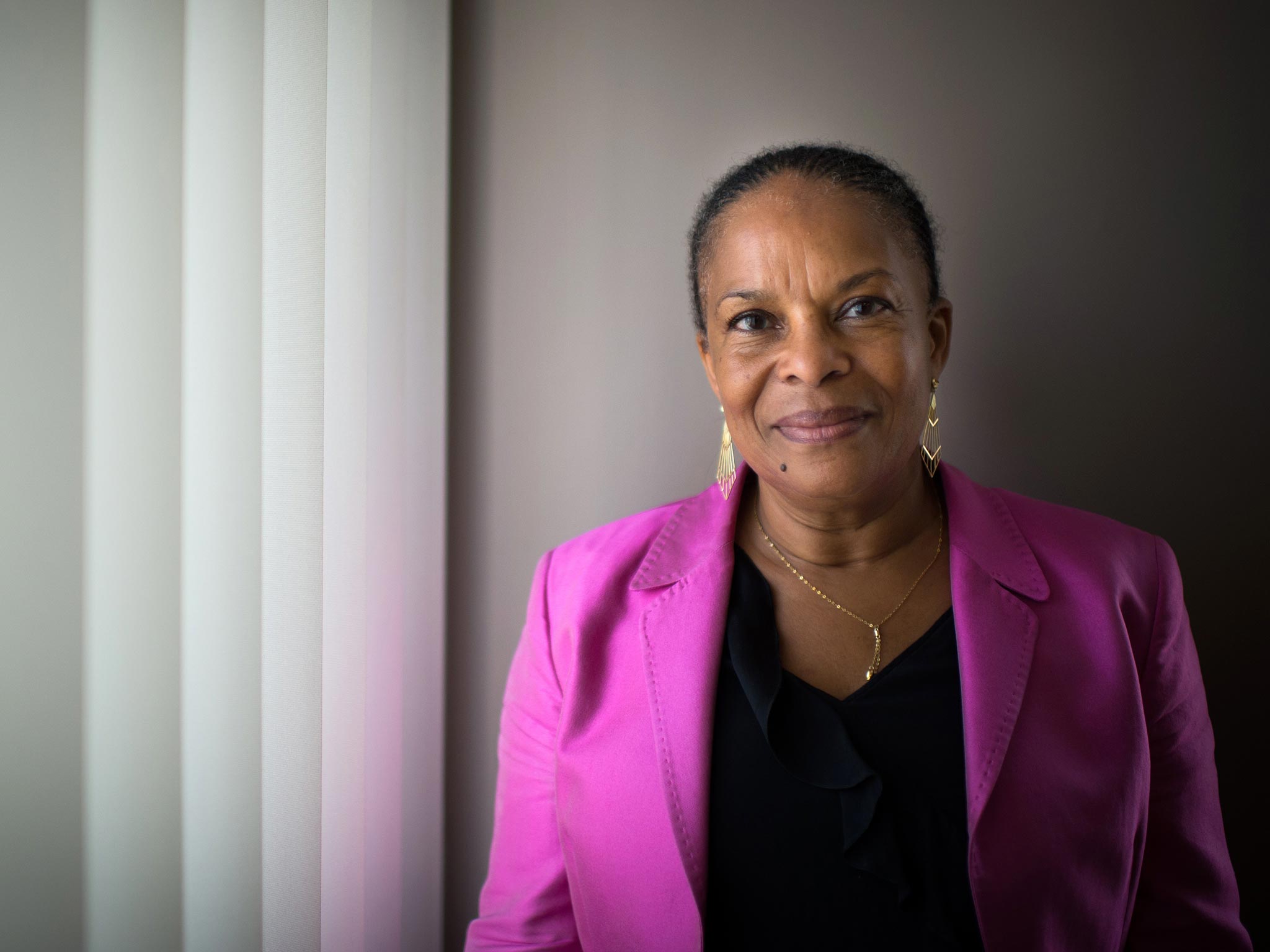 Christiane Taubira helped push through France’s gay marriage bill