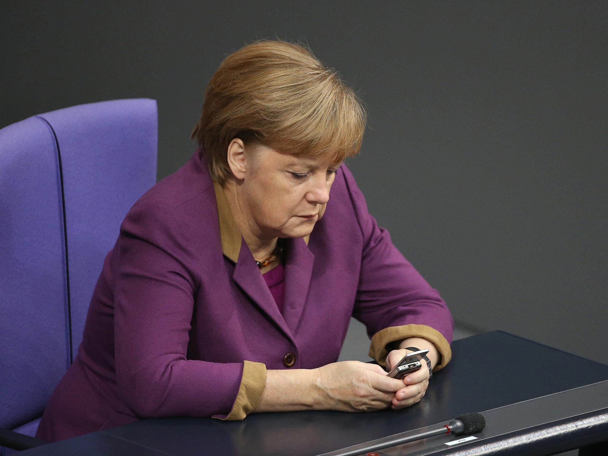 Last year it emerged that Angela Merkel's phone was bugged by the US