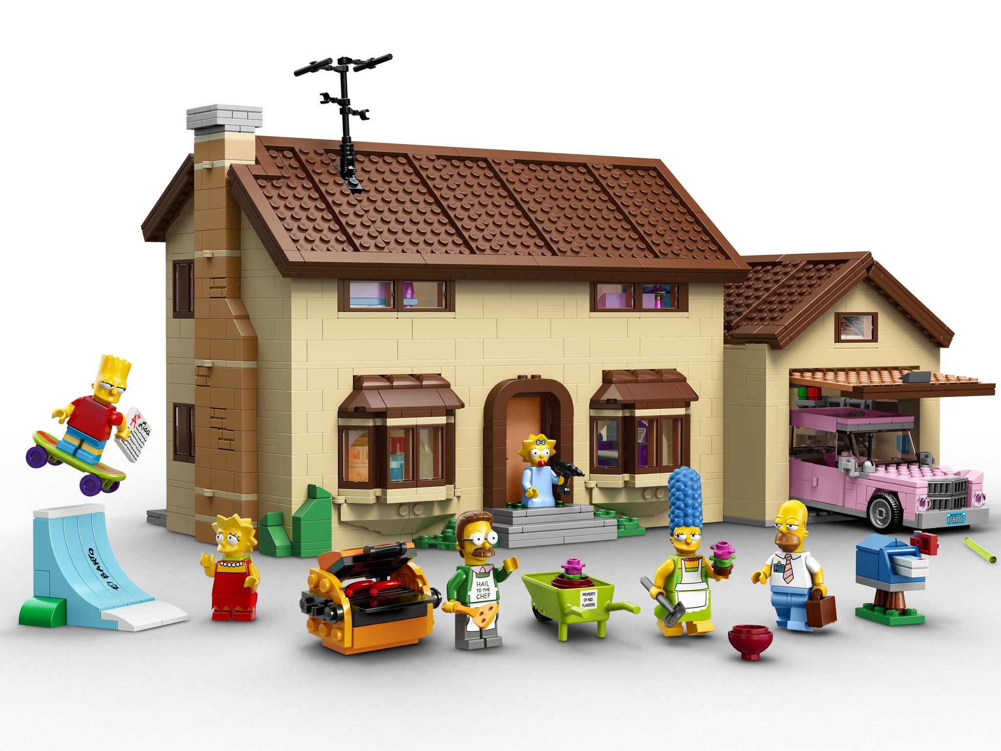 The Simpsons Lego House to celebrate its 25th anniversary