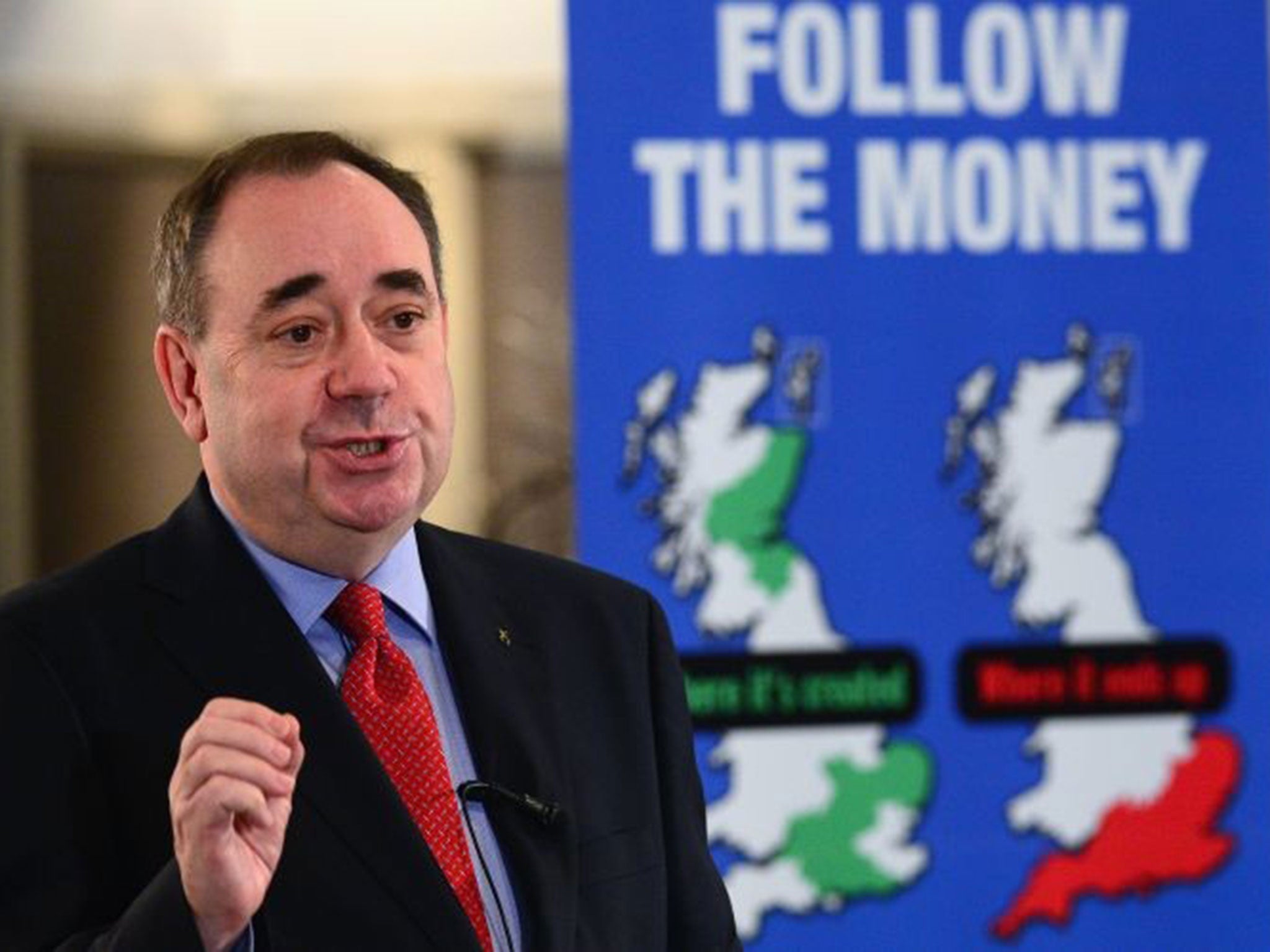 Alex Salmond said the Chancellor's refusal to sharing the pound has backfired as a 'campaign tactic'