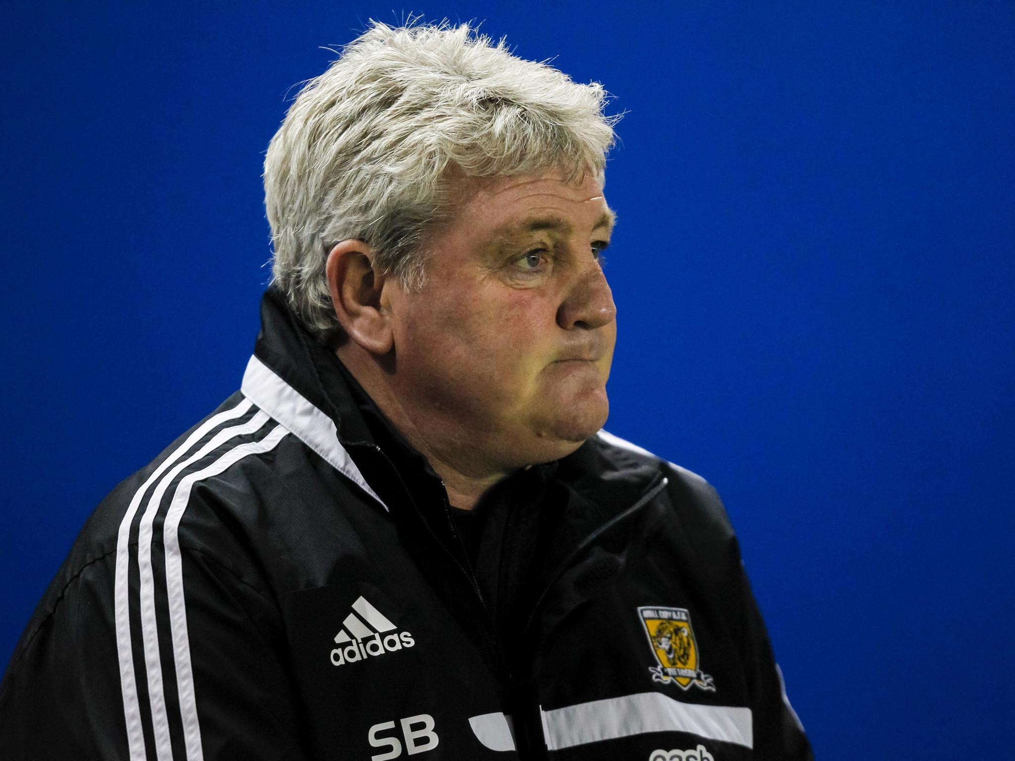 Hull City's manager Steve Bruce