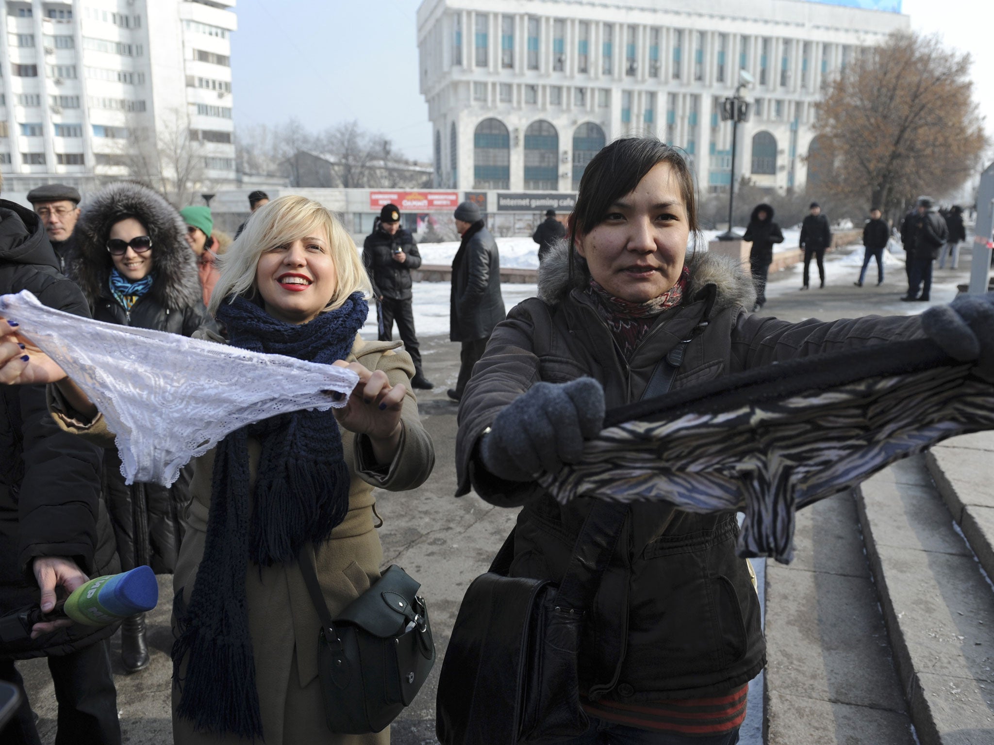 A trade ban on synthetic underwear has Russia and her economic allies with their knickers in a twist.