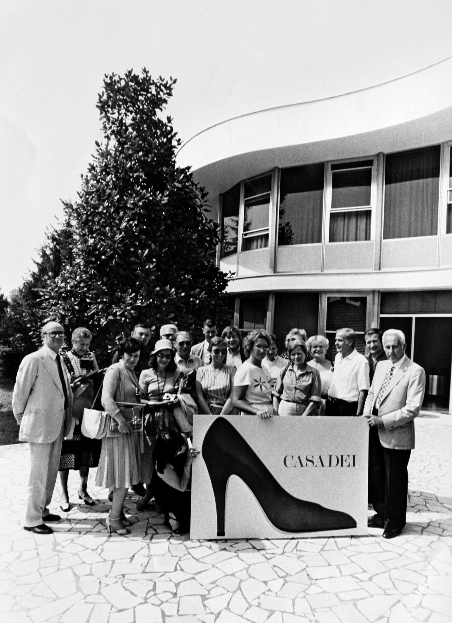 Well-heeled: The shoe factory was opened in the 1950s