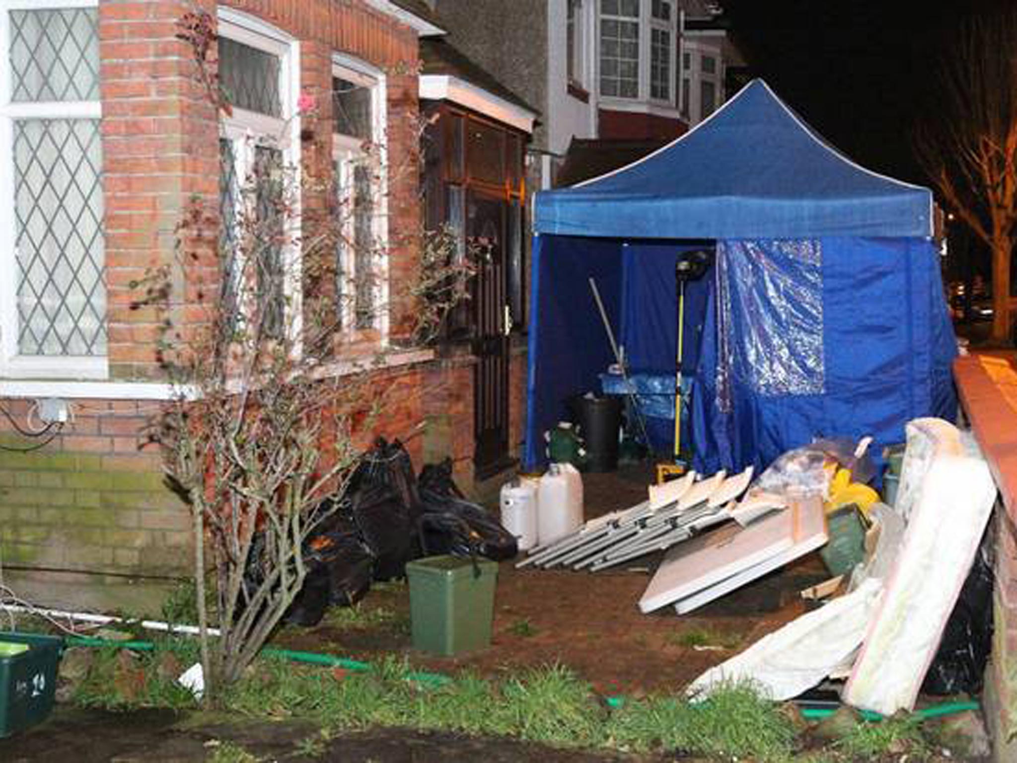 Police continue to conduct an investigation into the meth lab