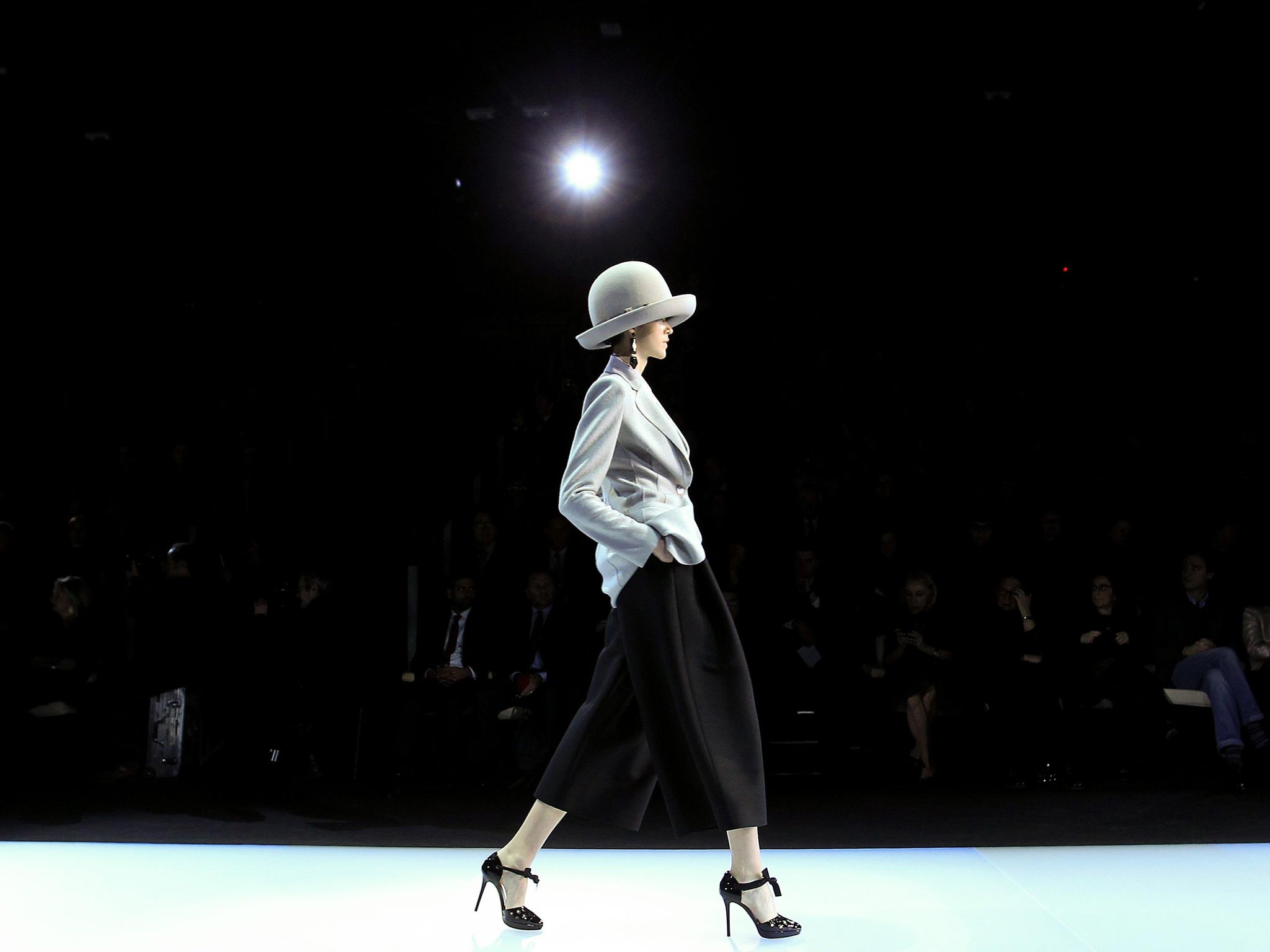 Emporio Armani was another highlight of autumn/winter 2014 at Milan Fashion Week