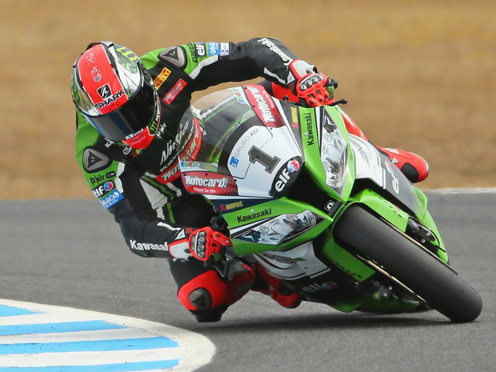 Reigning World Superbike champion Tom Sykes crashed out of Phillip Island qualifying