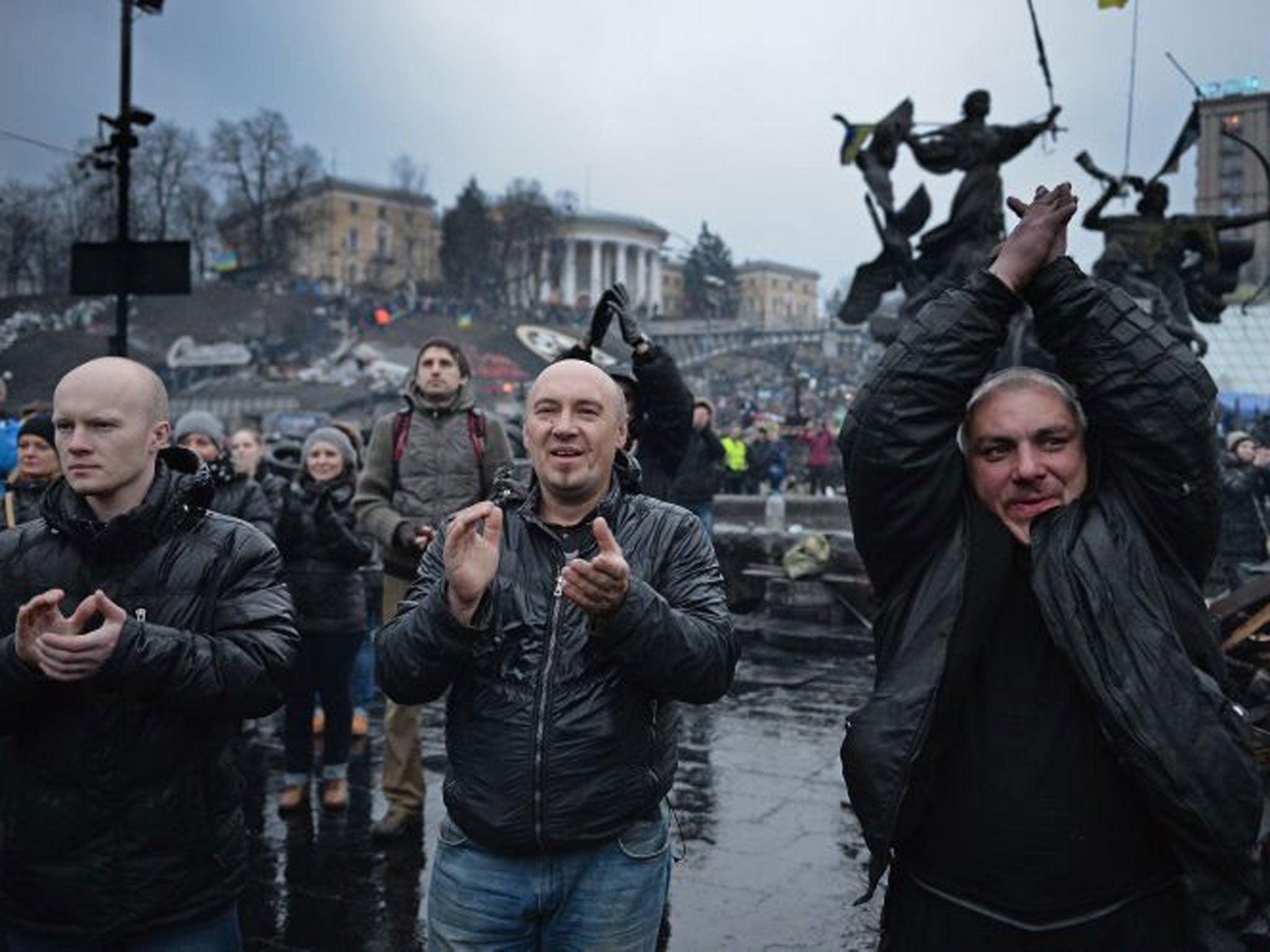 Celebrations in Independence Square