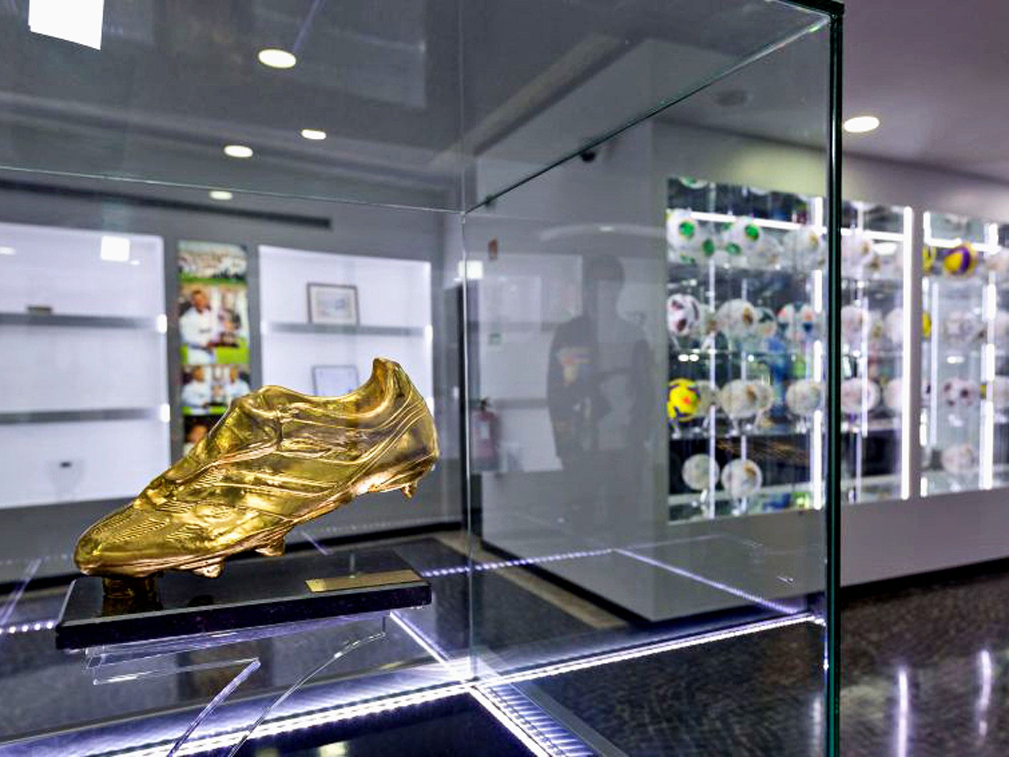 The Golden Boot trophy