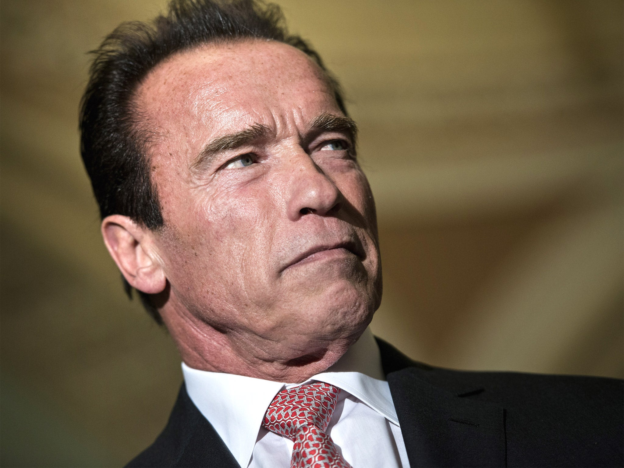 Arnold Schwarzenegger joined the group attacking rightwing policies on the environment