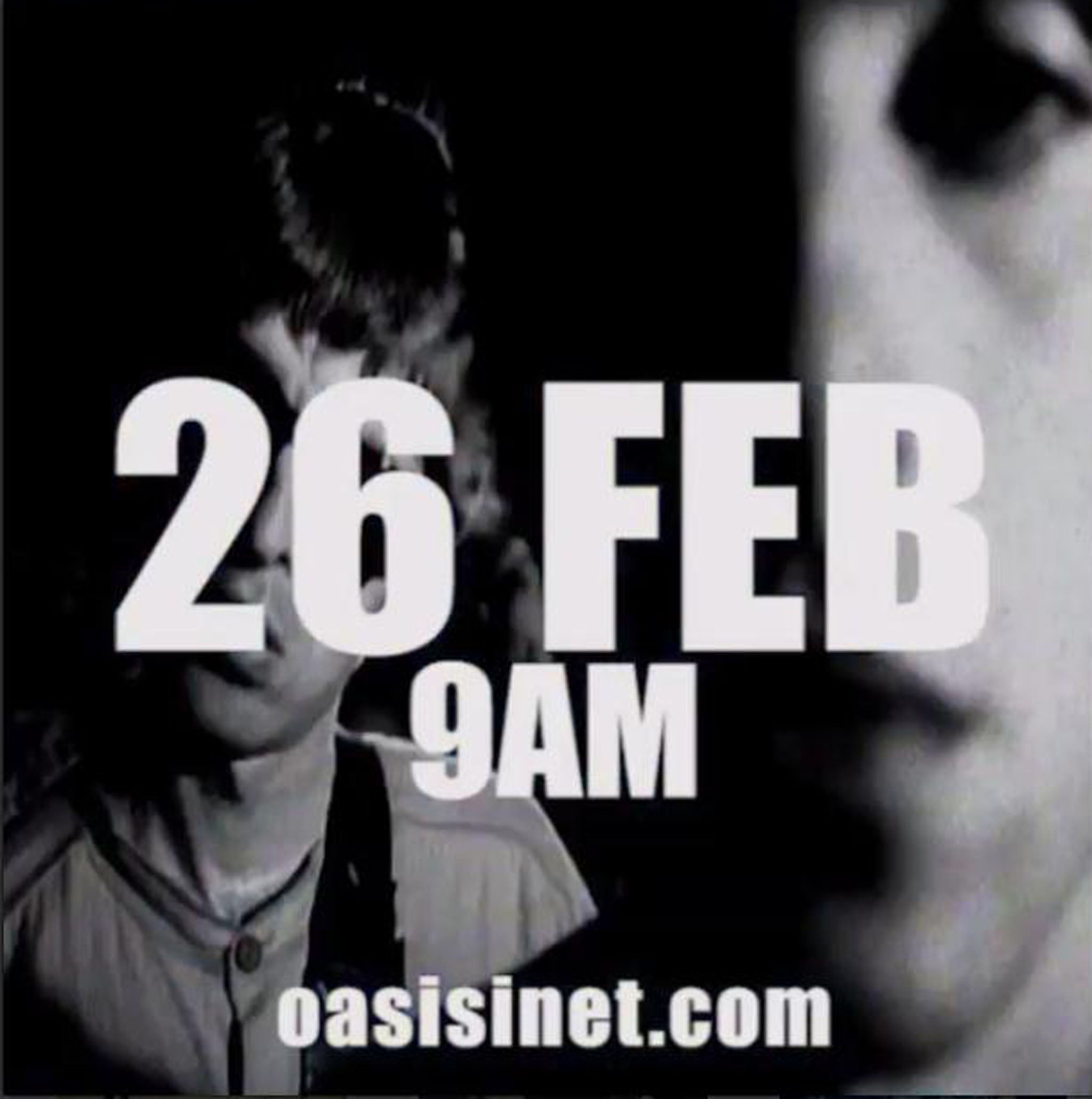 Oasis hint at new reissue with date and time posted on their Facebook and Instagram