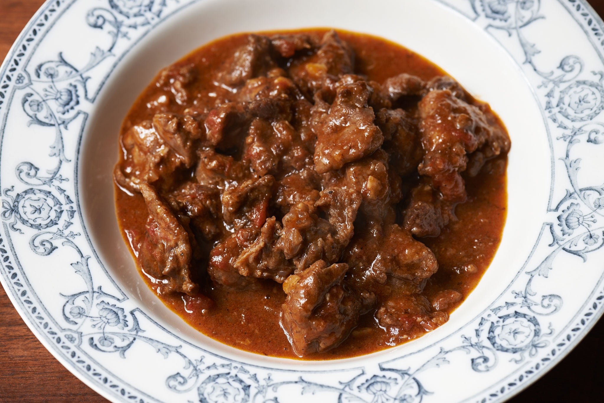 Mark sampled goose goulash at Kafe Zielony