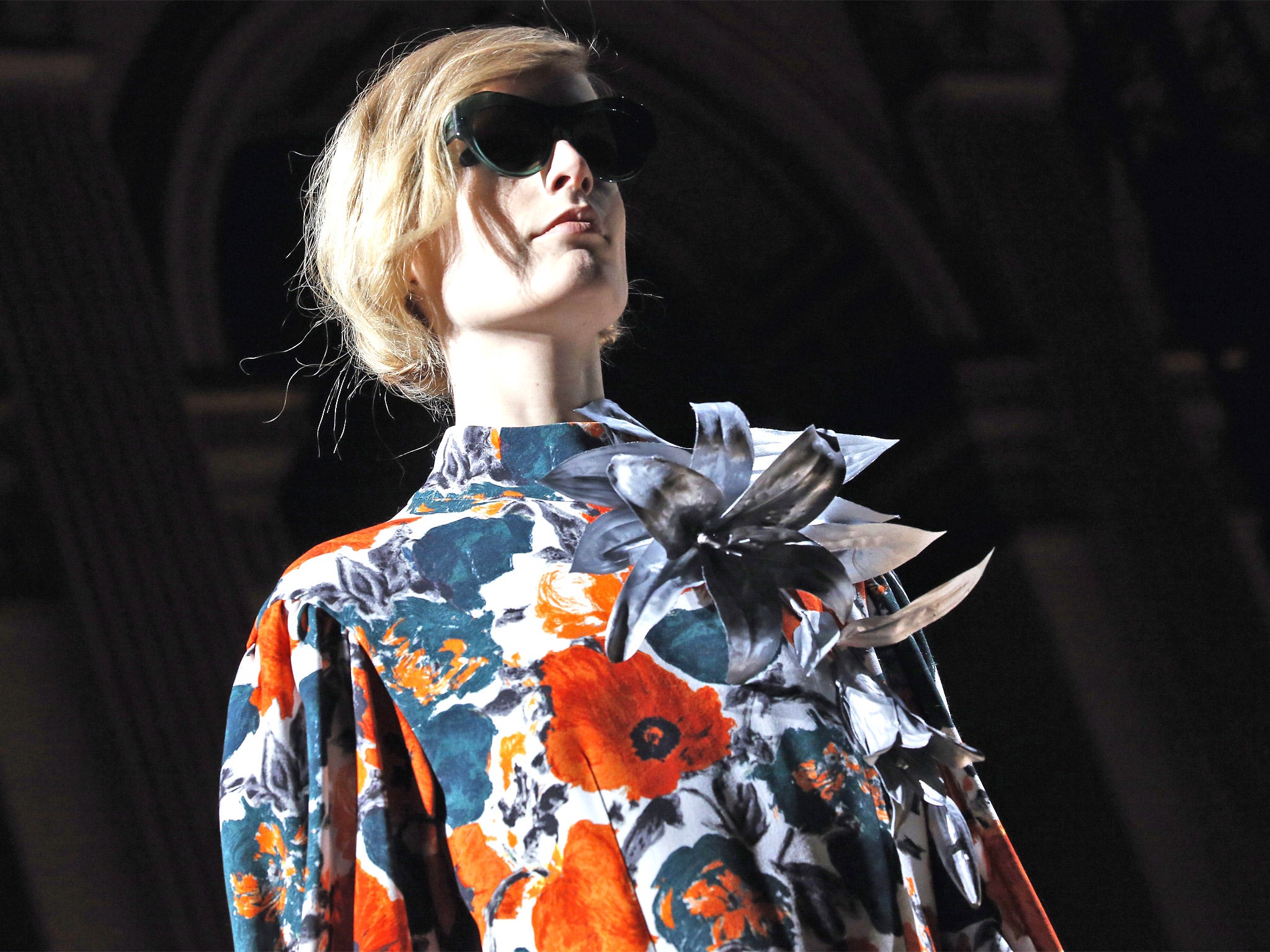 Flower power: Dries Van Noten’s collection dazzled spectators in Paris