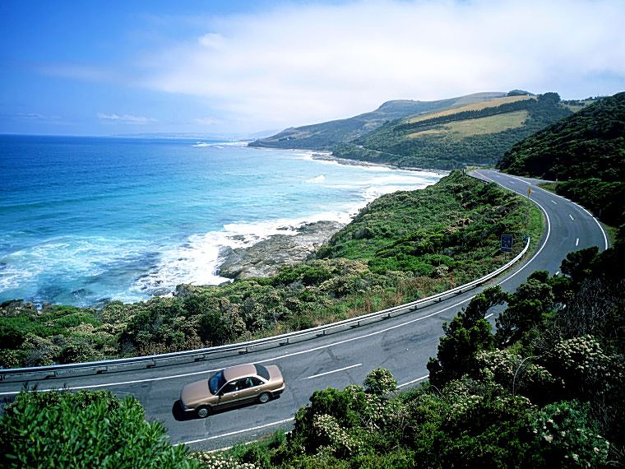 The cull was carried out near the famous Great Ocean Road