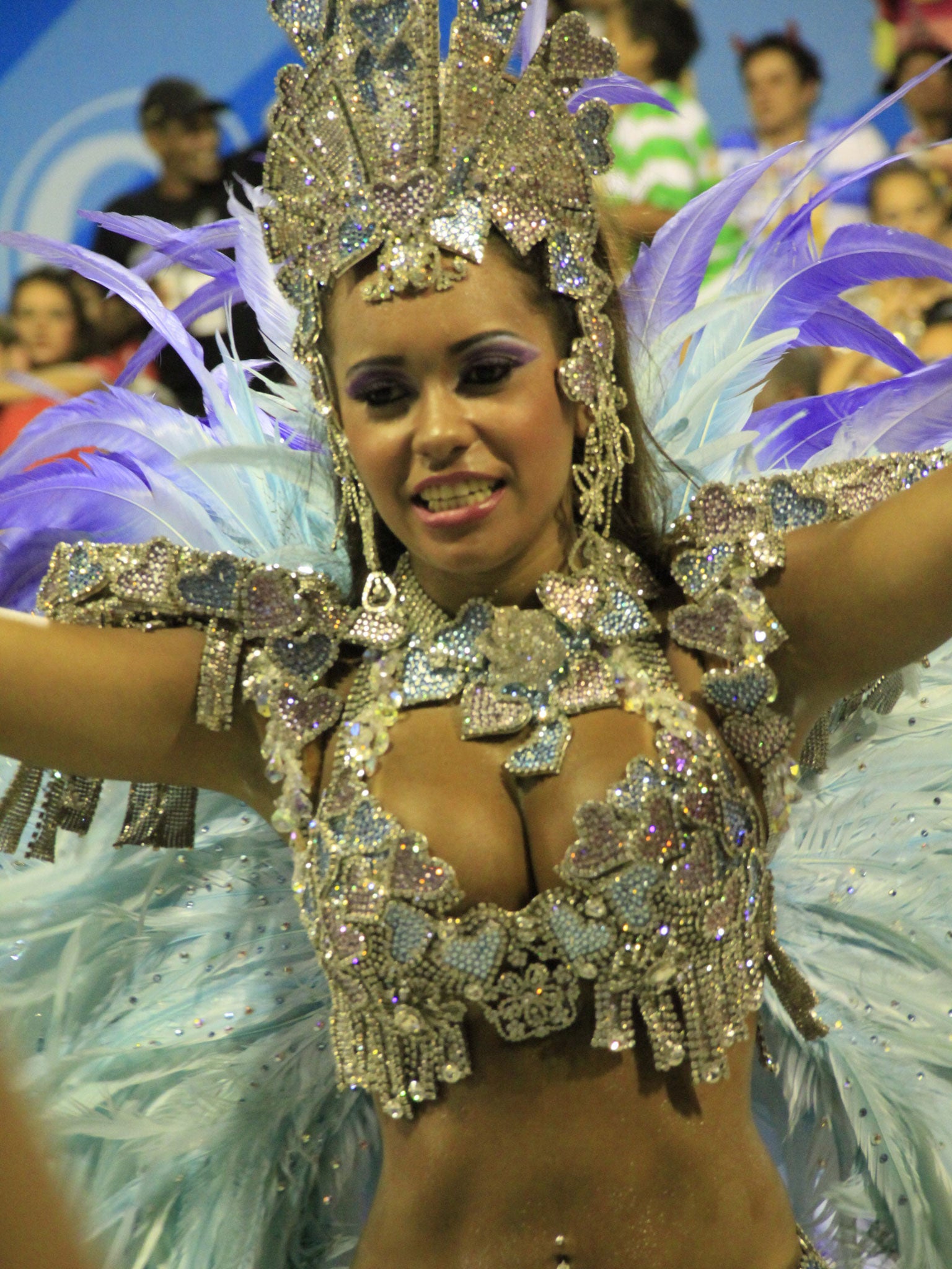 There are more than 2 million people on the streets every day during the carnival