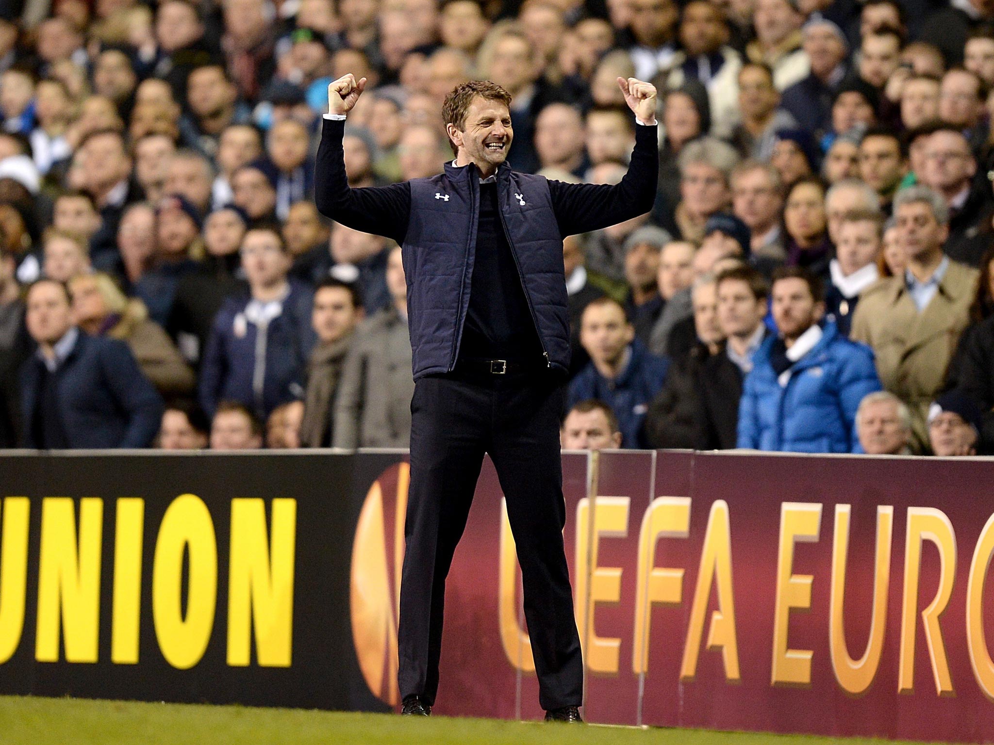 Tim Sherwood hopes the comeback victory against Dnipro will inspire the team