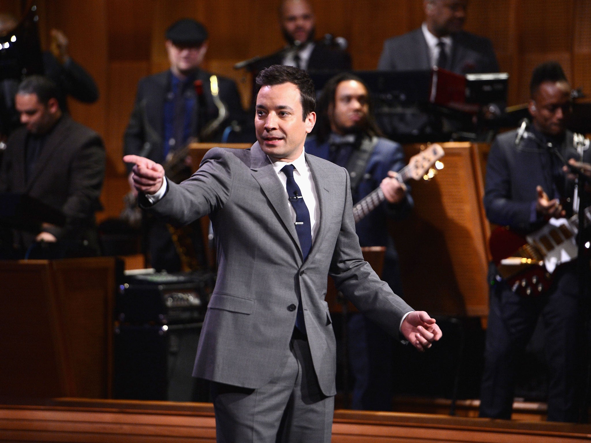 Big time: Jimmy Fallon on 'The Tonight Show'