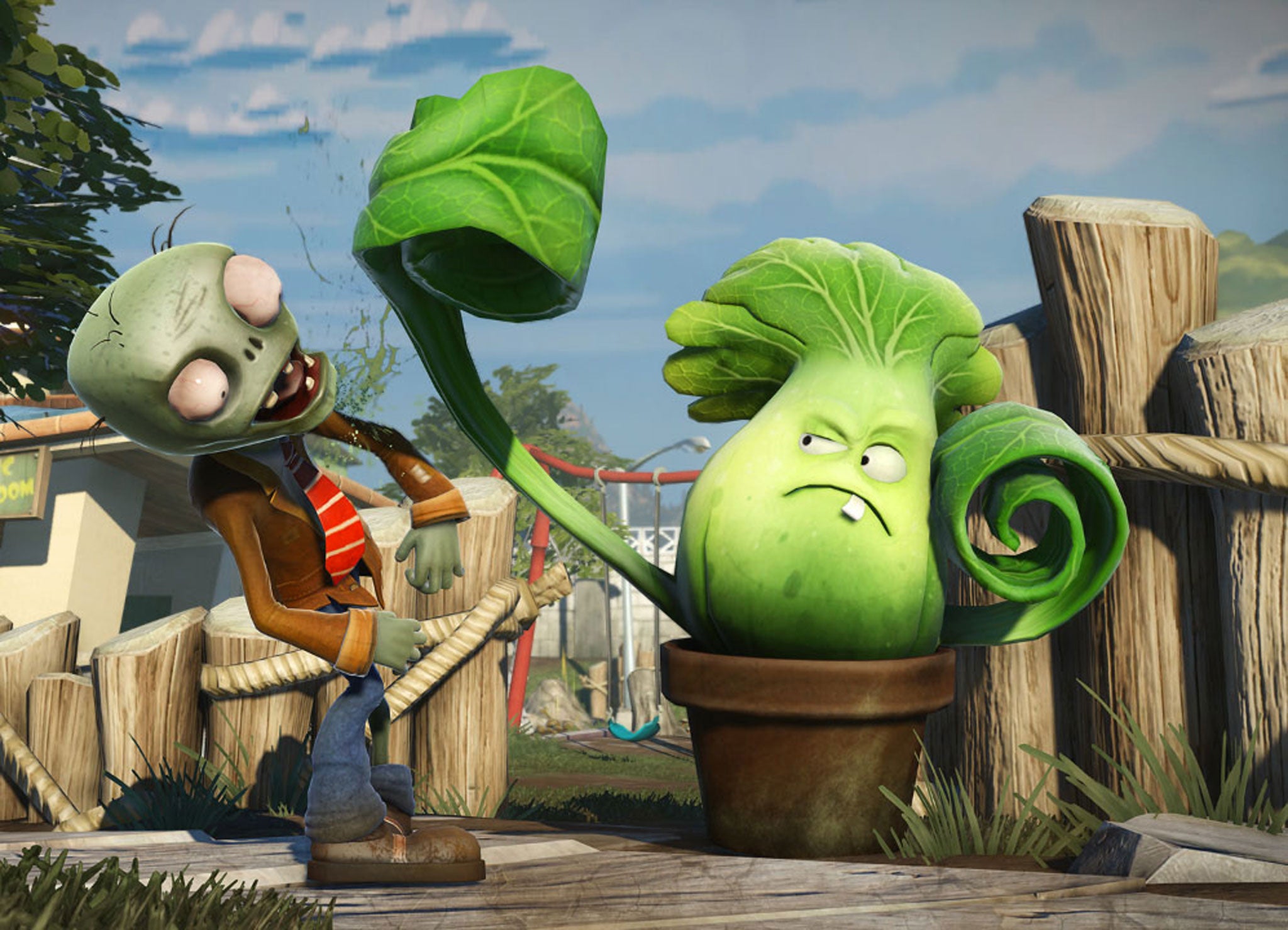 The plants now move to attack in Plants vs Zombies 2