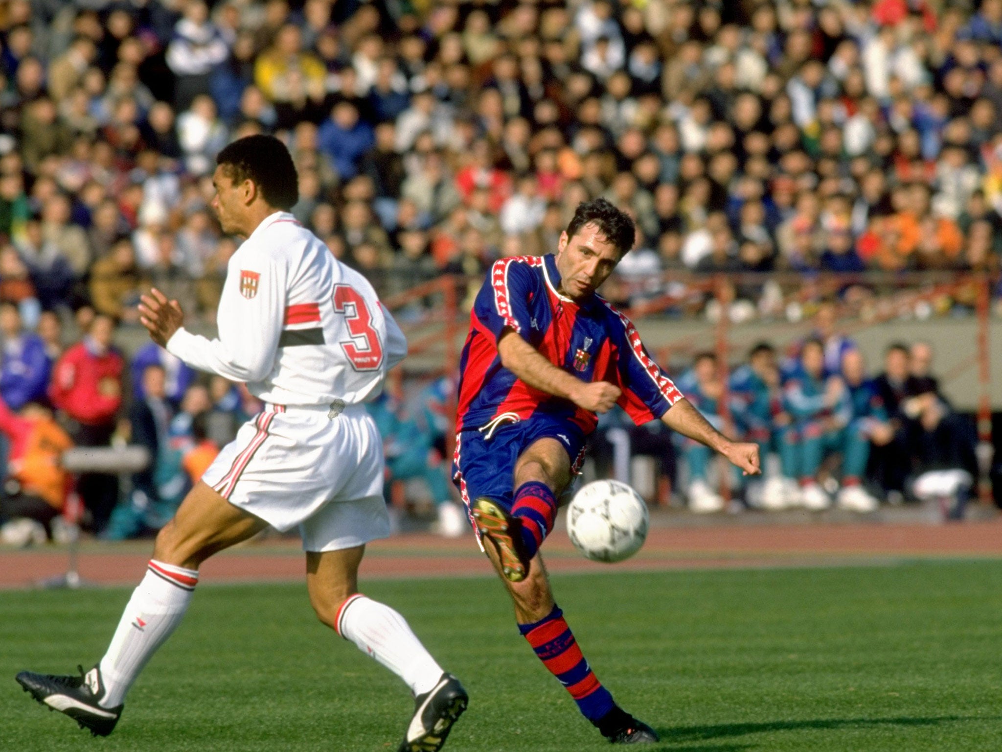 Hristo Stoichkov had two spells at Barcelona