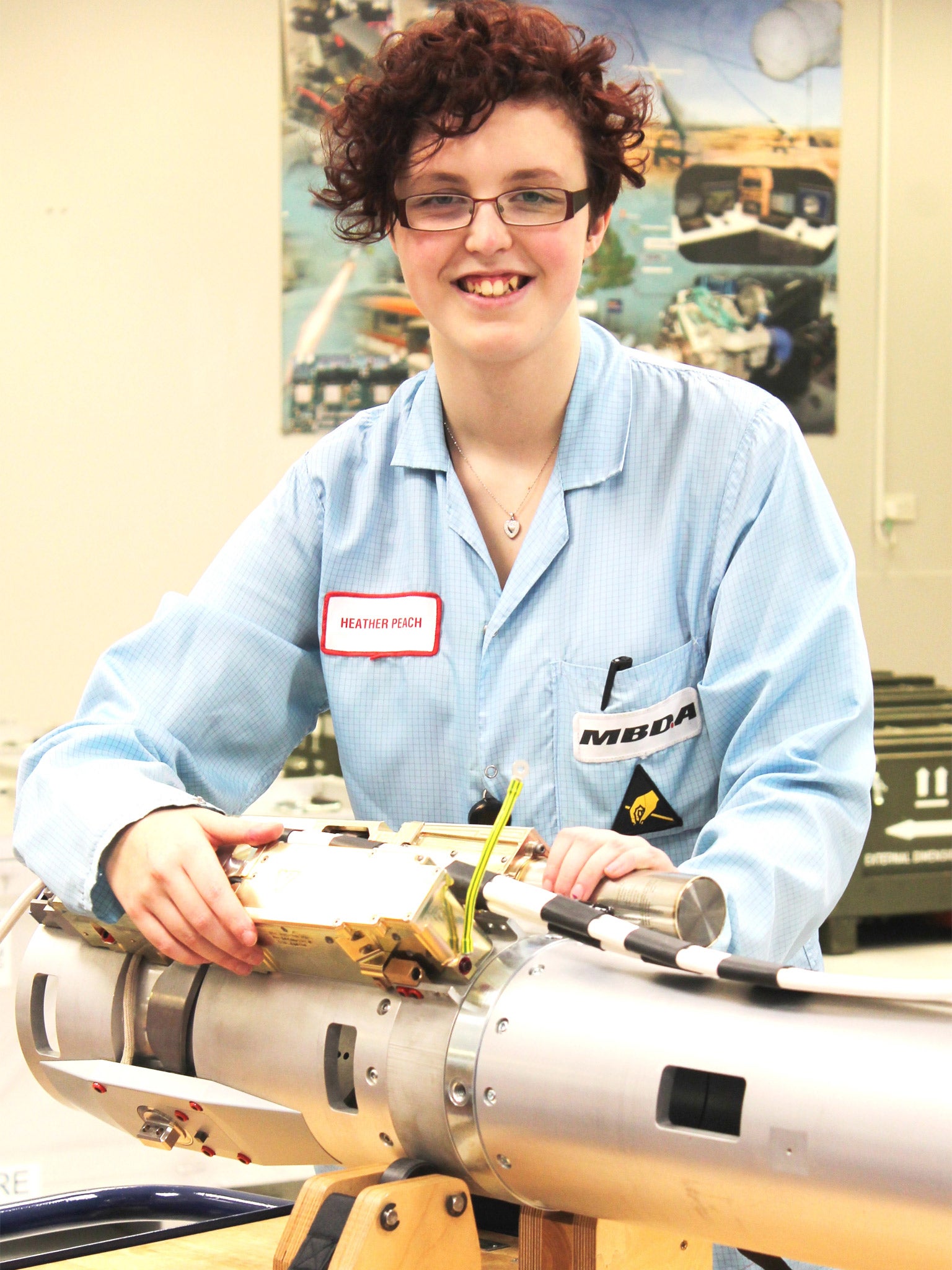 Abigail Fraser, 20, discovered a hidden talent for furniture polishing